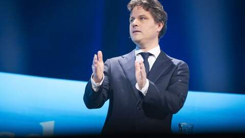 VEENENDAAL - Drie christelijke lijsttrekkers, Mirjam Bikker (ChristenUnie), Henri Bontenbal (CDA) en Chris Stoffer (SGP) tijdens een debat van het Nederlands Dagblad (ND) in evenementenlocatie De Basiliek. ANP FREEK VAN DEN BERGH