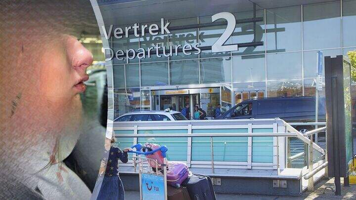 Een jonge vrouw (21) is zaterdag na een woordenwisseling met een taxichauffeur mishandeld in de vertrekpassage op Schiphol (beeld ter illustratie) 