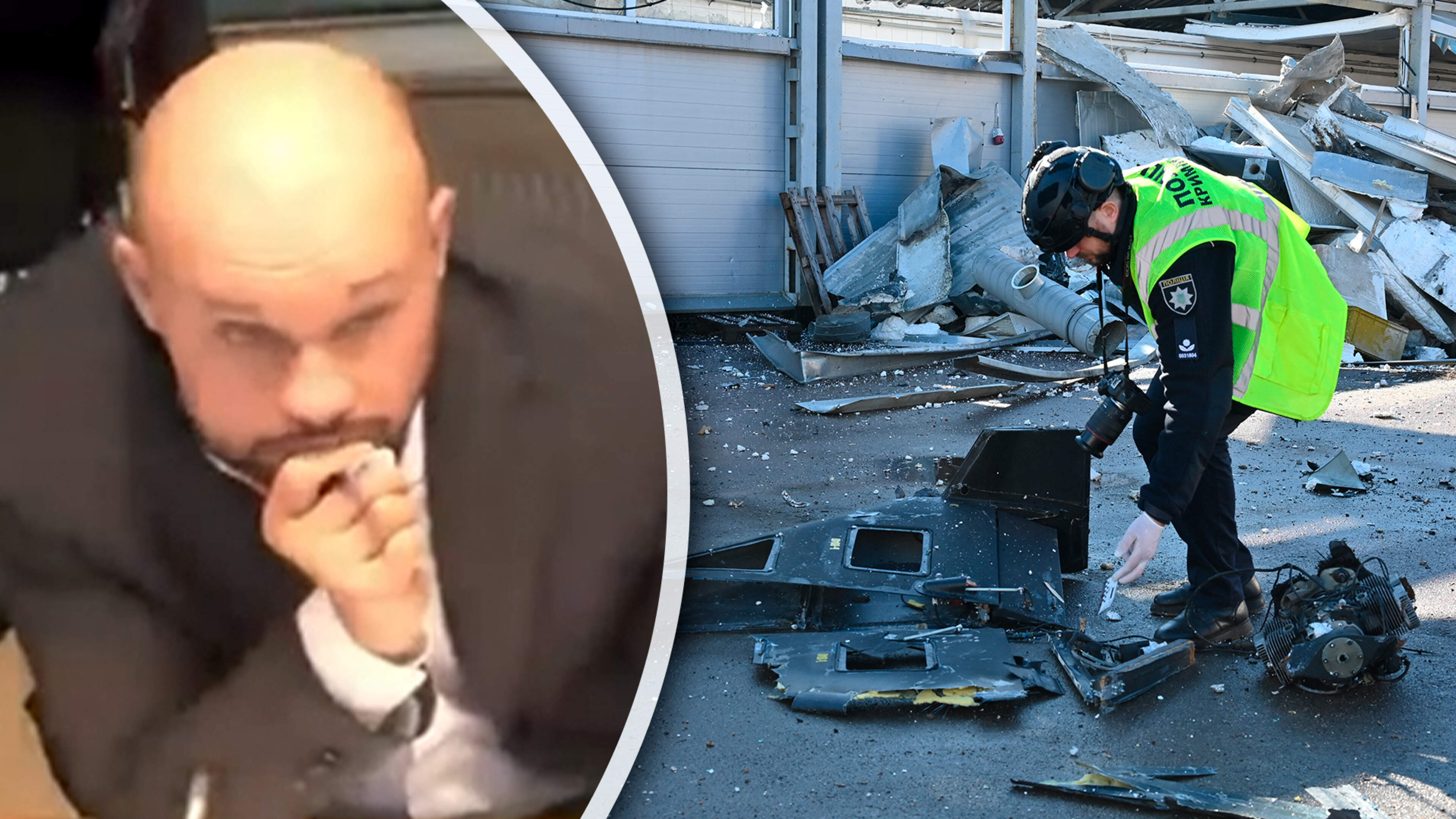 Oekraïense komiek infiltreert in Russische vergadering over afhankelijkheid buitenlandse onderdelen: ’Jullie lelijke gezichten zijn nu in beeld’