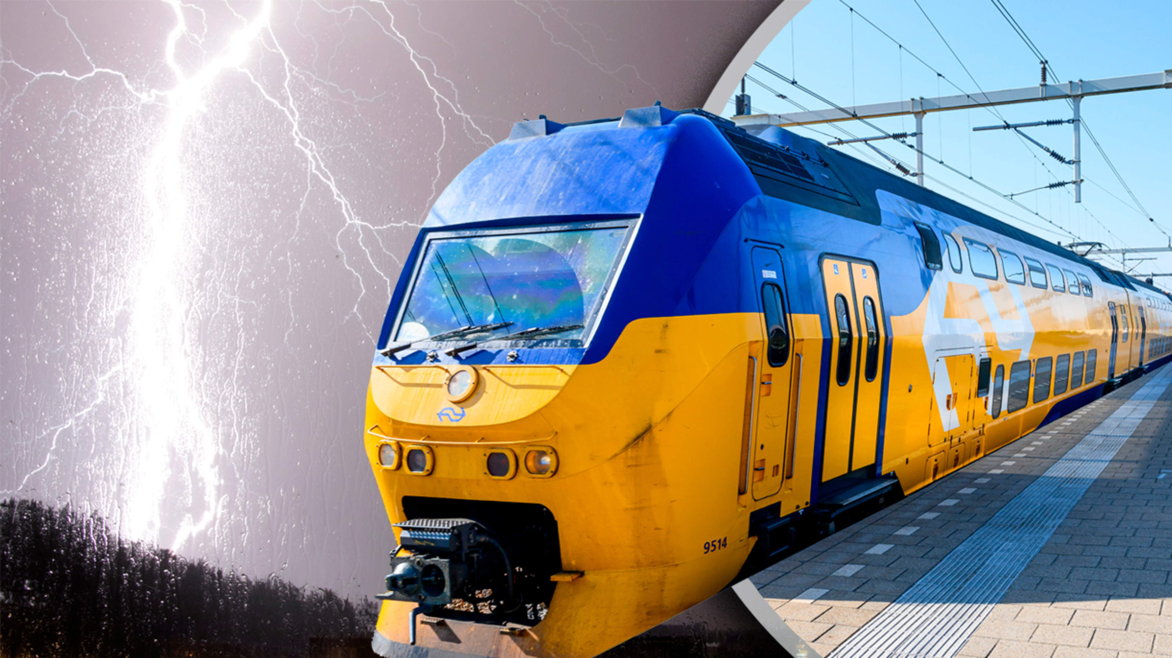 Noodweer zorgt voor chaos op het spoor: ’De naweeën kunnen n