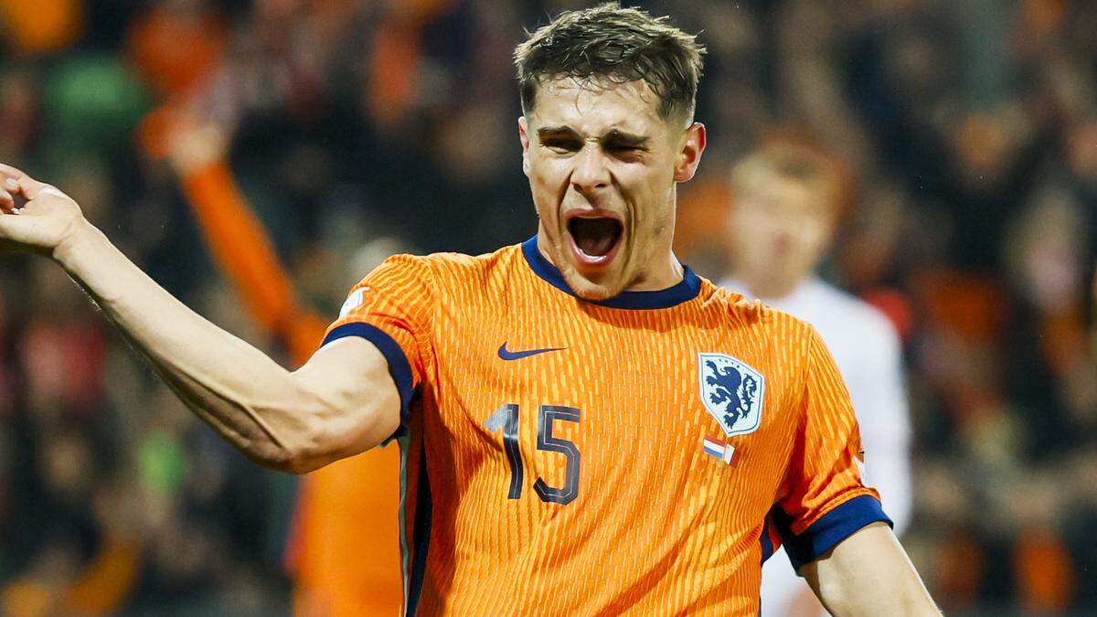 Speciale treffer Micky van de Ven in Nederlands elftal: ’Dan heb je toch een soort ontlading’