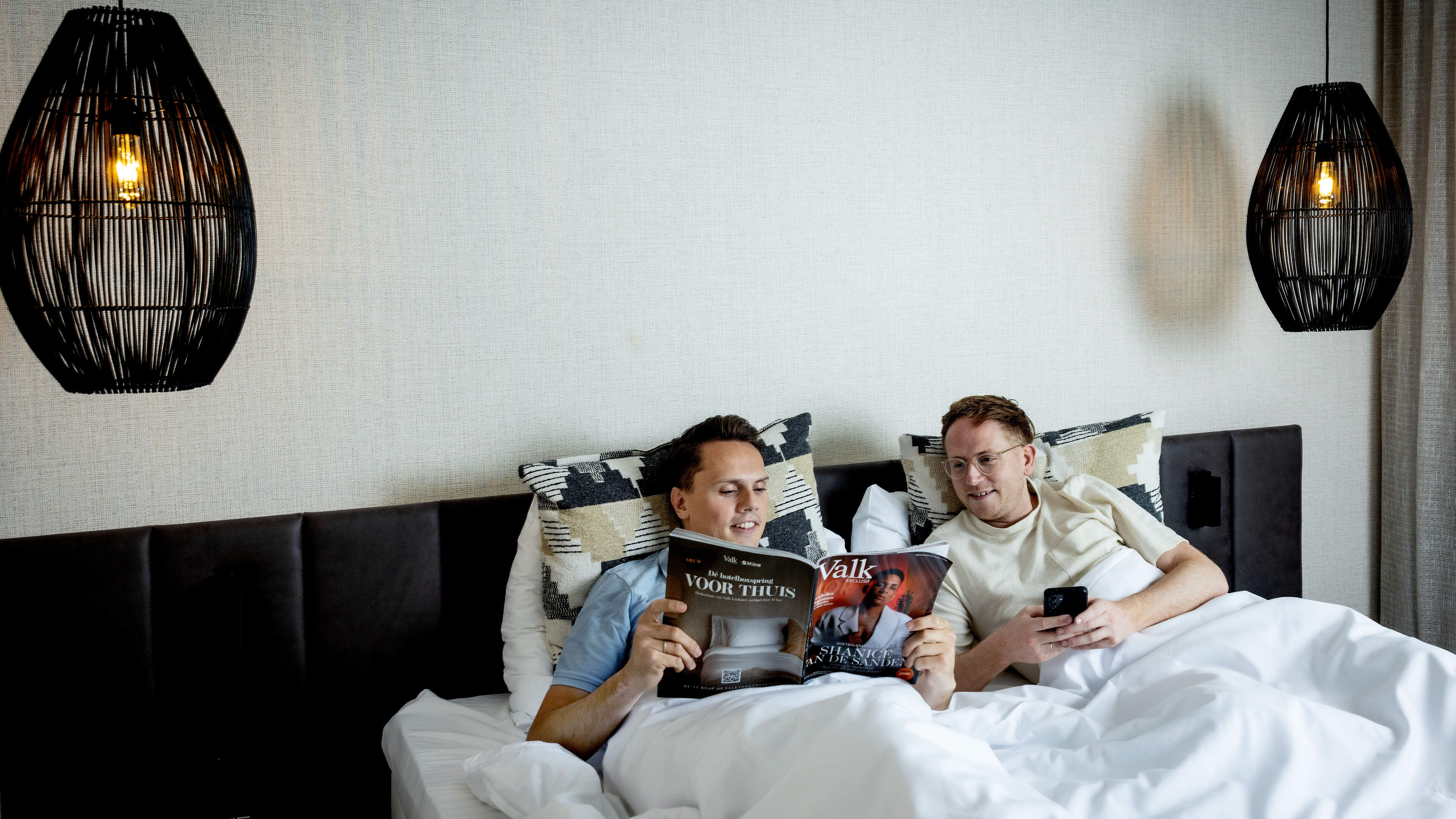 Jordi en Jasper overnachtten al in 57 verschillende Van der Valk-hotels: ’We willen ze allemaal afvinken’