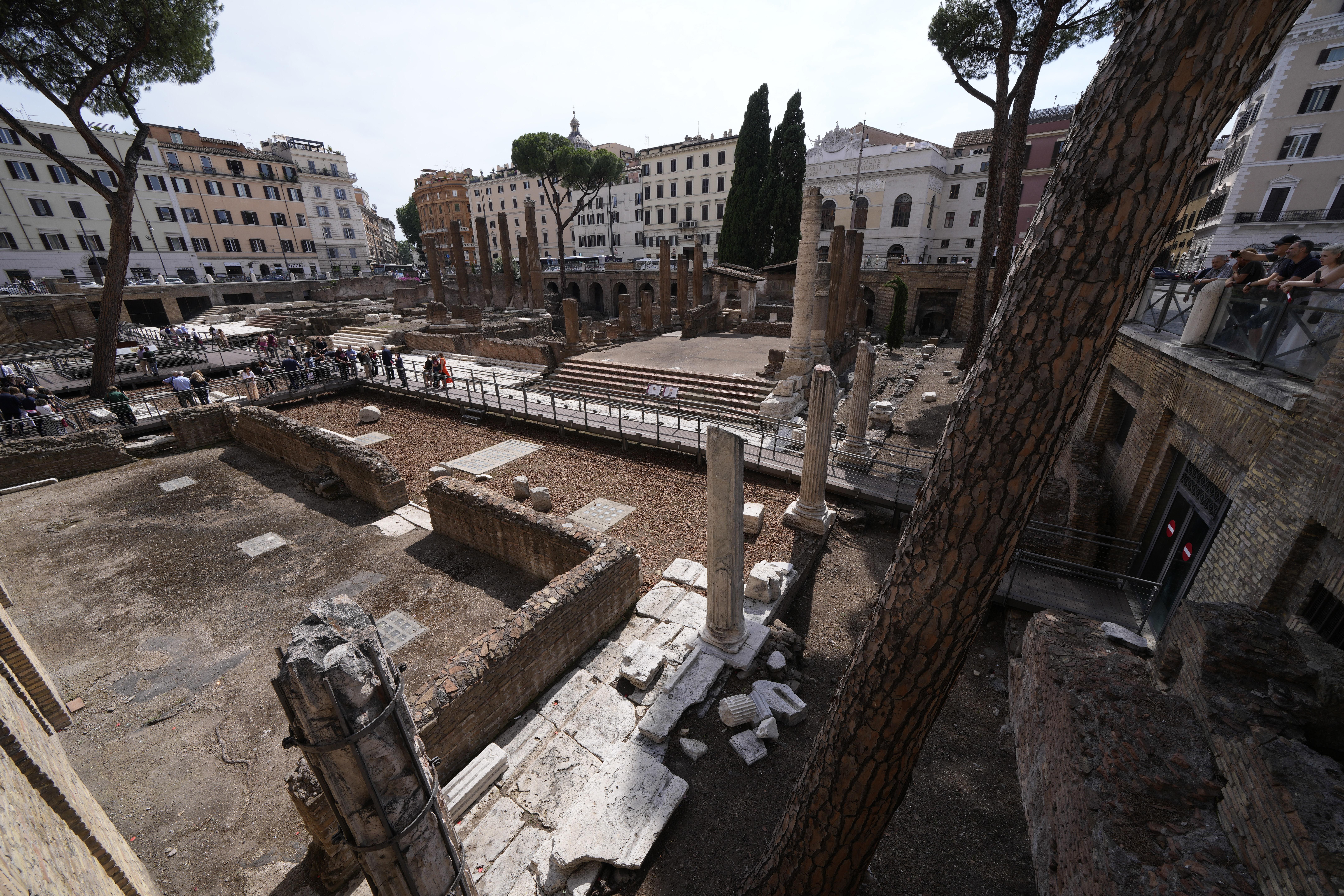 Rome opent plein waar Julius Caesar is vermoord voor het publiek | De ...