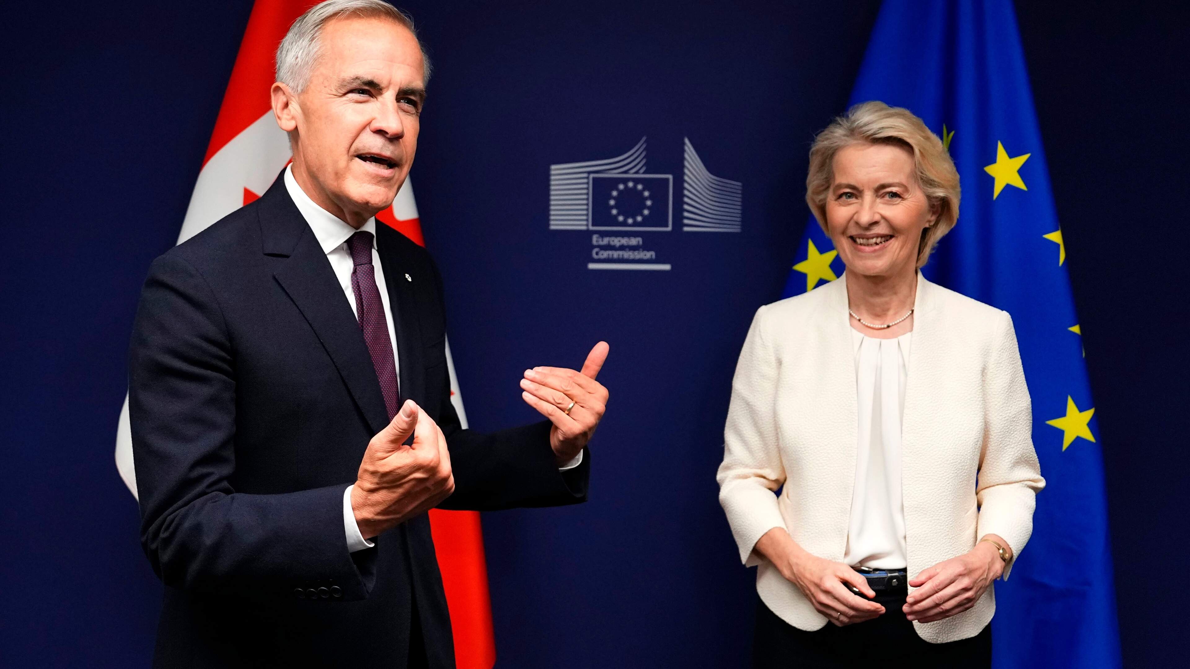 Historische top EU-Canada, maar ruzie over een beloofd ’lidmaatschap light’ door Ursula von der Leyen overschaduwt feeststemming
