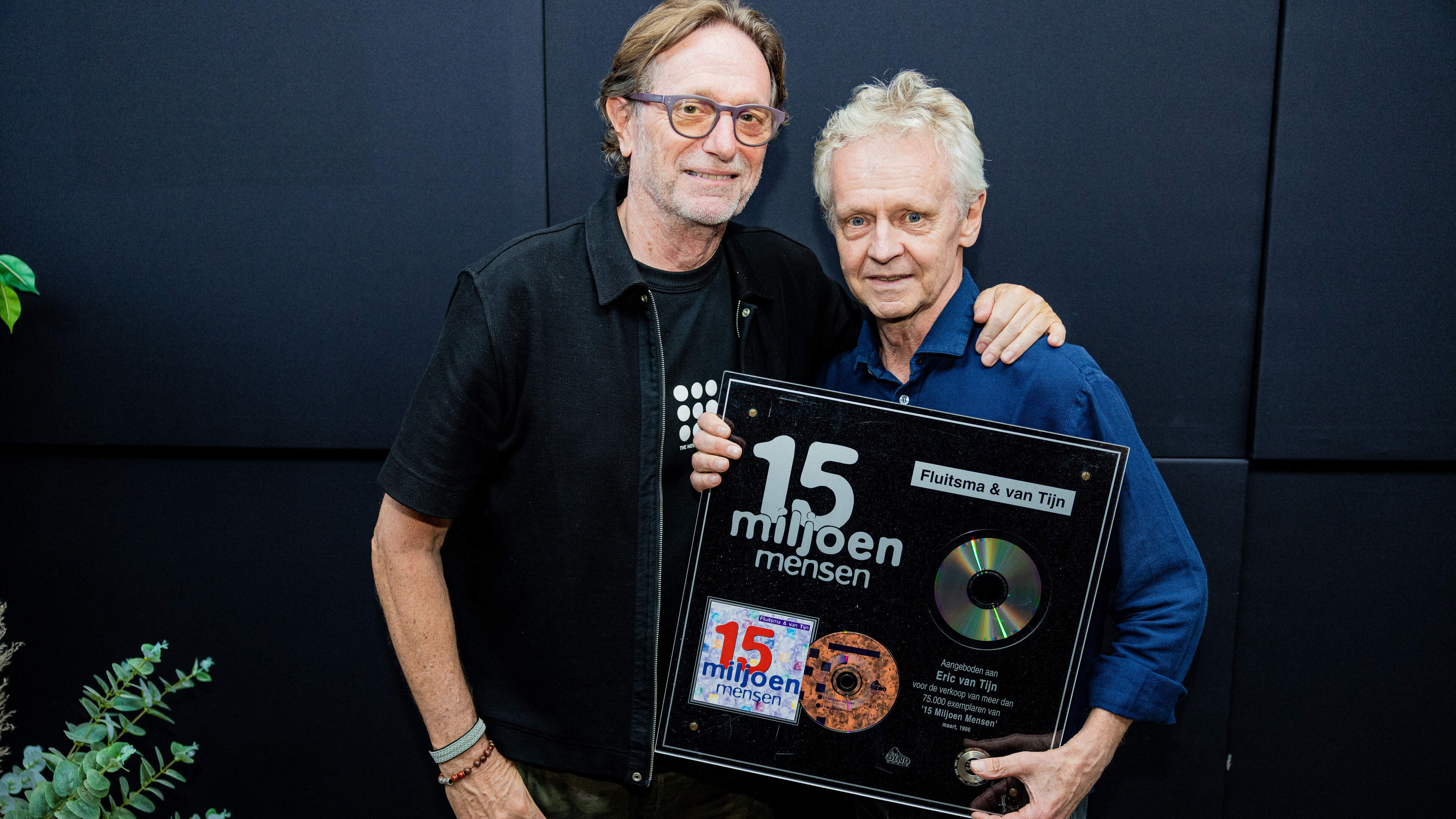 Eric van Tijn en Jochem Fluitsma zijn al ruim veertig jaar een muzikaal duo: ’Alles wat we samen doen, delen we ook samen’