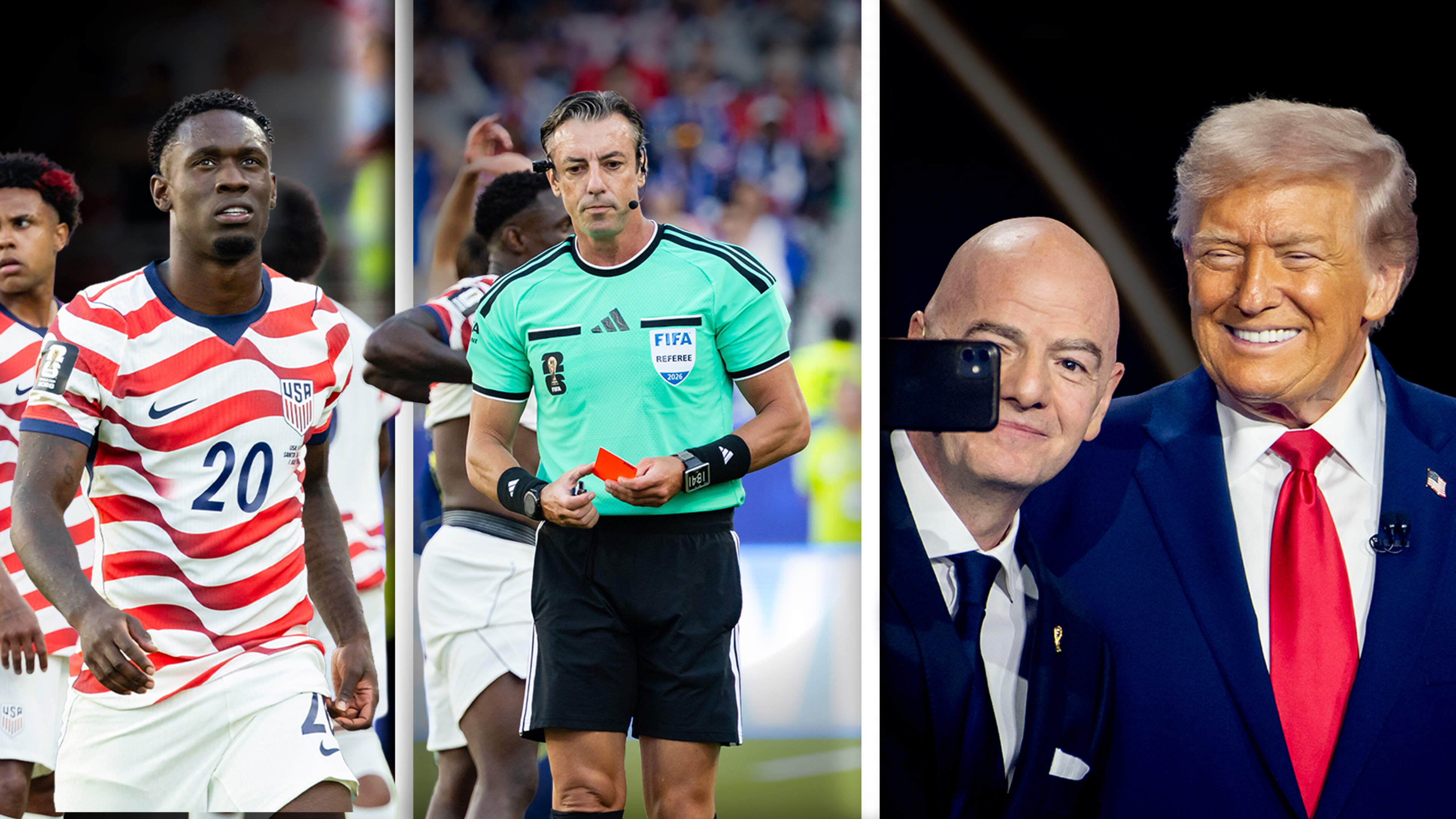 Red card affair is a major scandal: Trade minister launched offensive, Trump 'fixed it' with Infantino