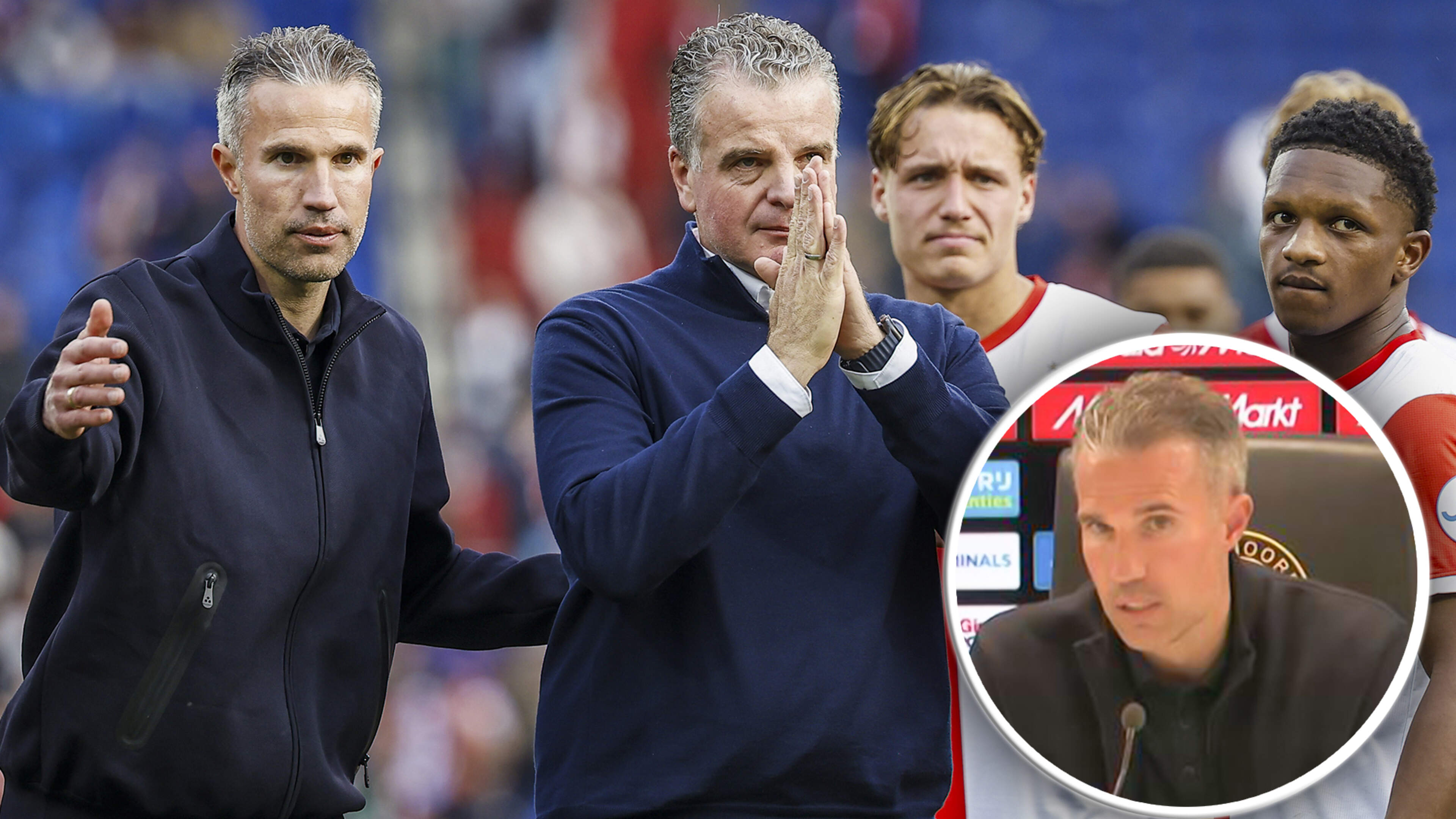 Robin van Persie over moment met Dennis te Kloese: 'Dat emotioneerde mij'