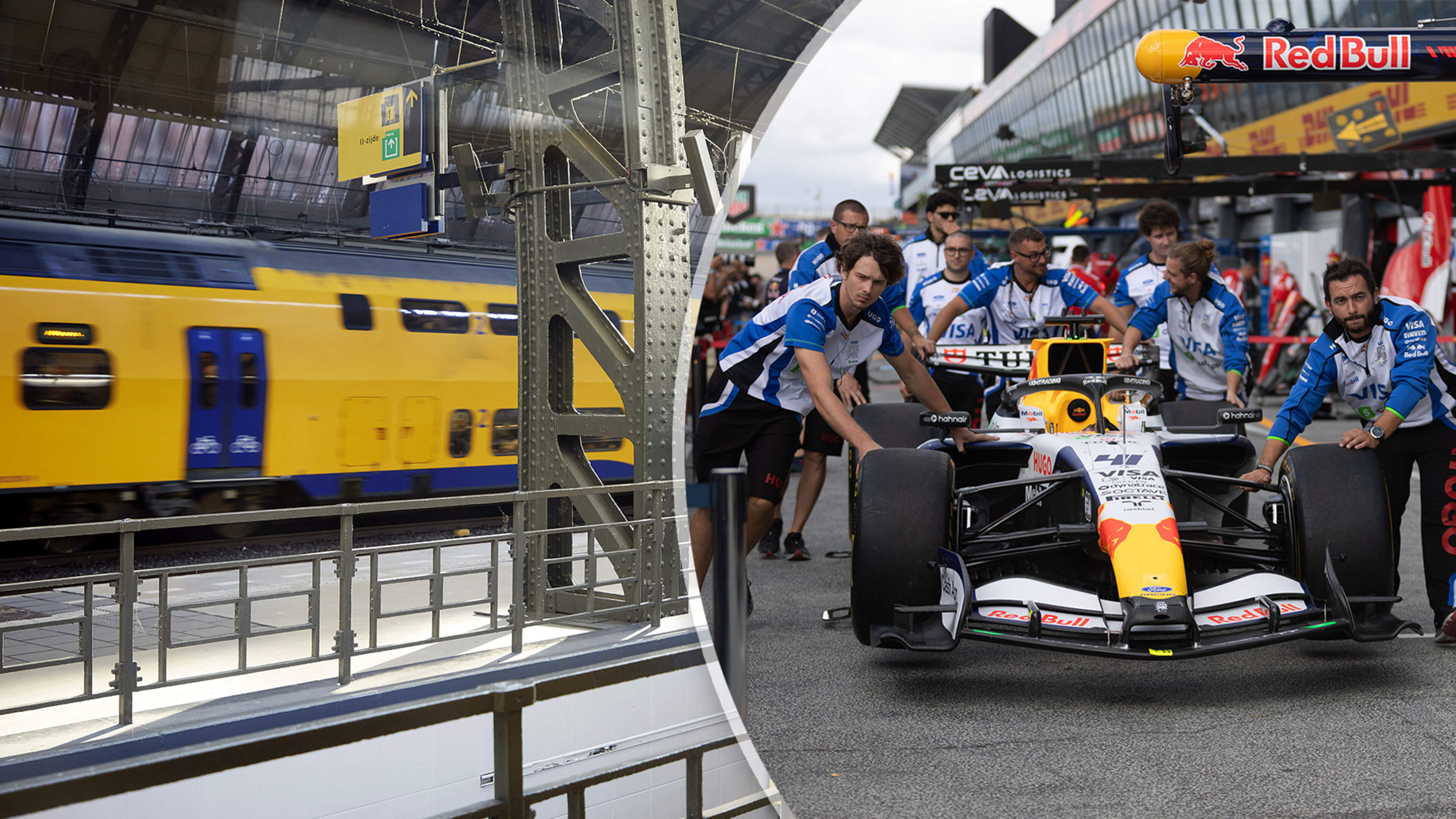 LIVE | Drukte op Amsterdamse stations door Grand Prix, extra maatregelen en treinen ingezet naar Zandvoort