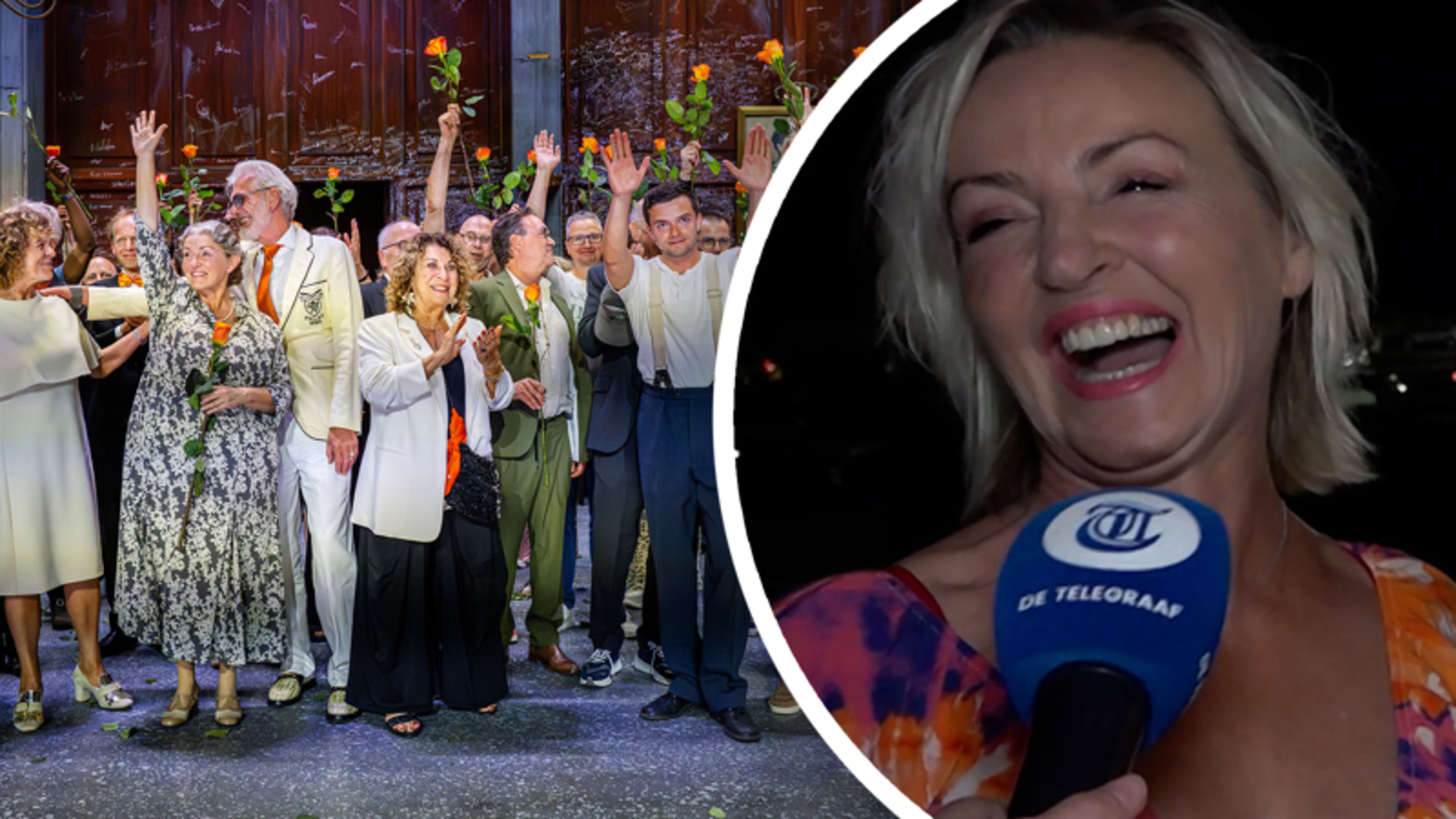 Emotioneel einde van musical Soldaat van Oranje: 'Ik denk dat koningin Wilhelmina zichzelf knap zou vinden'