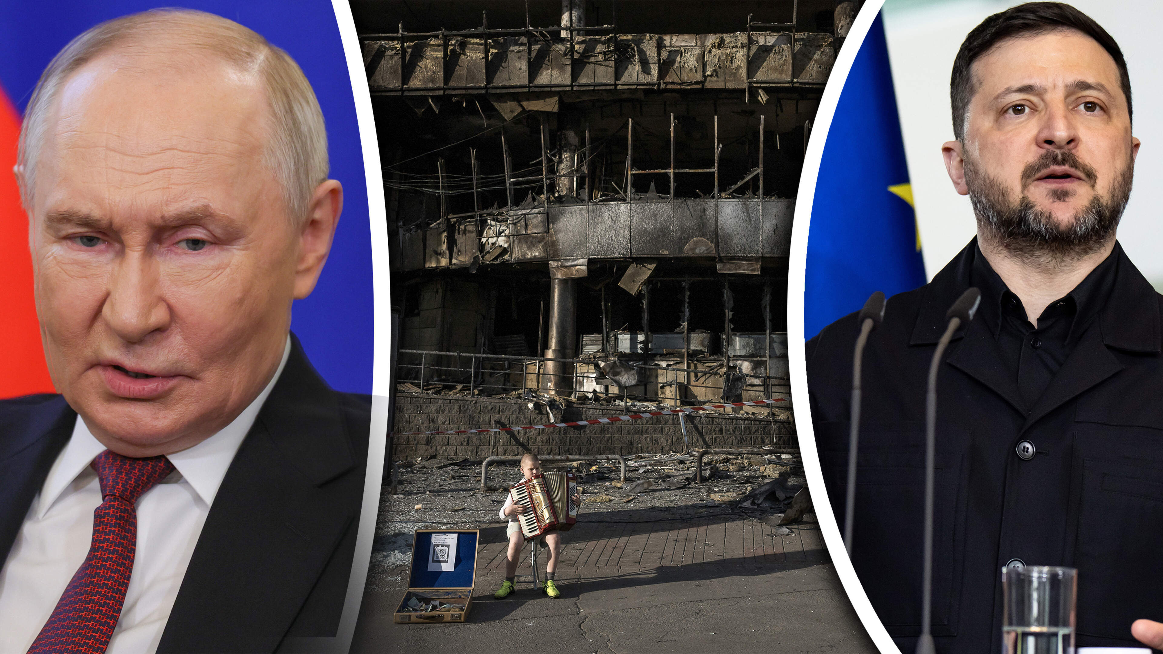 Zaag in stoelpoten van Poetin: reactie van Rusland op open brief Zelenski is veelzeggend