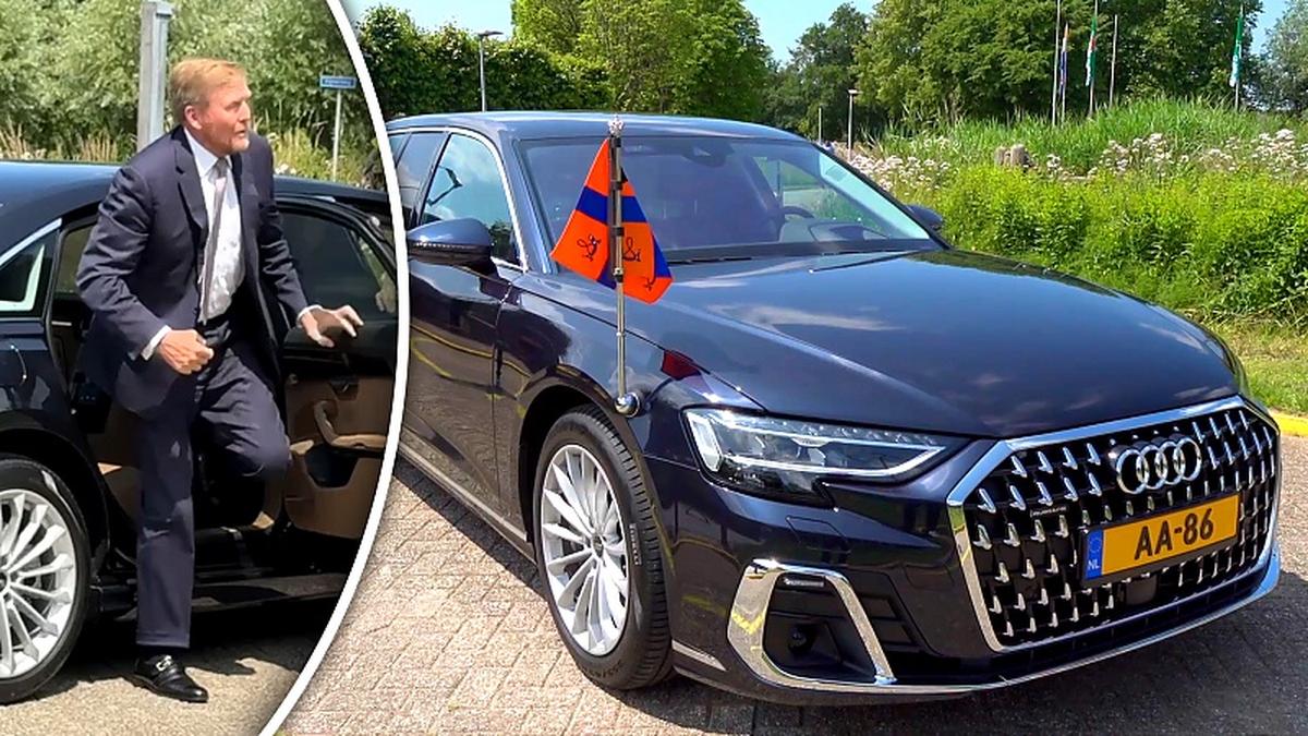 Zien: dit is de nieuwe auto van koning Willem-Alexander