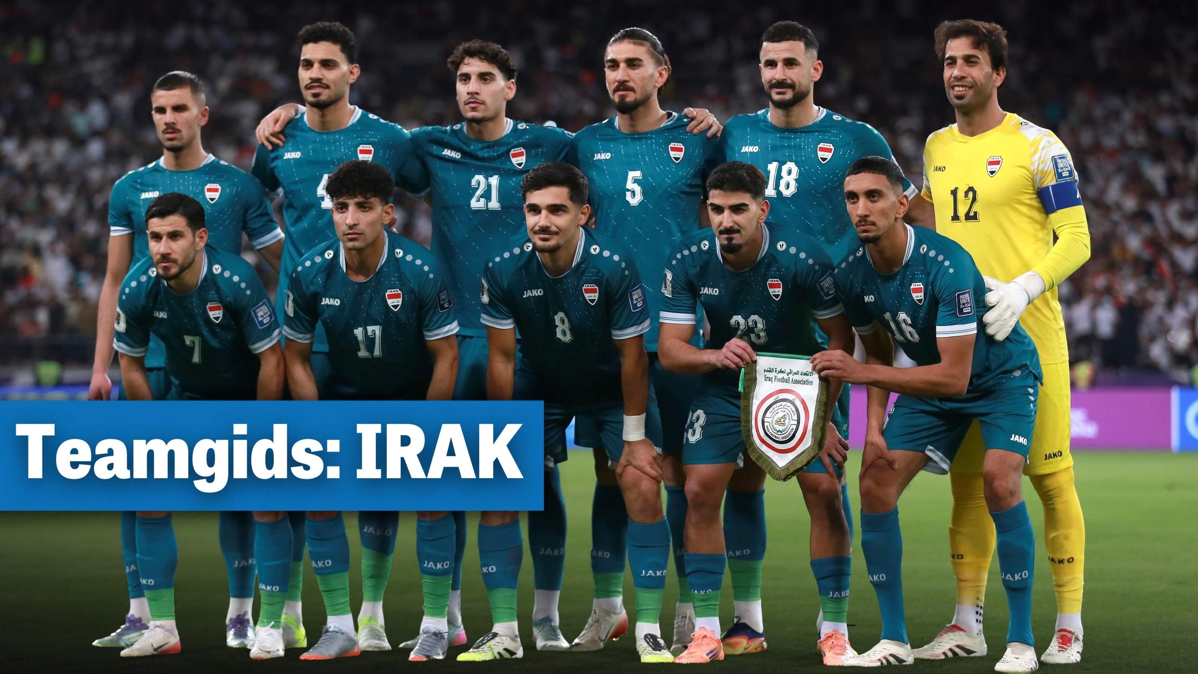 Hun sterspeler werd ooit vergeleken met een houten plank, maar is nu onmisbaar: alles over de WK-selectie van Irak