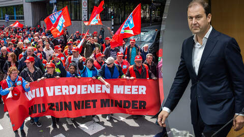 Lodewijk Asscher werd samen met Ton Heerts aangesteld om de rust terug te brengen bij FNV. 