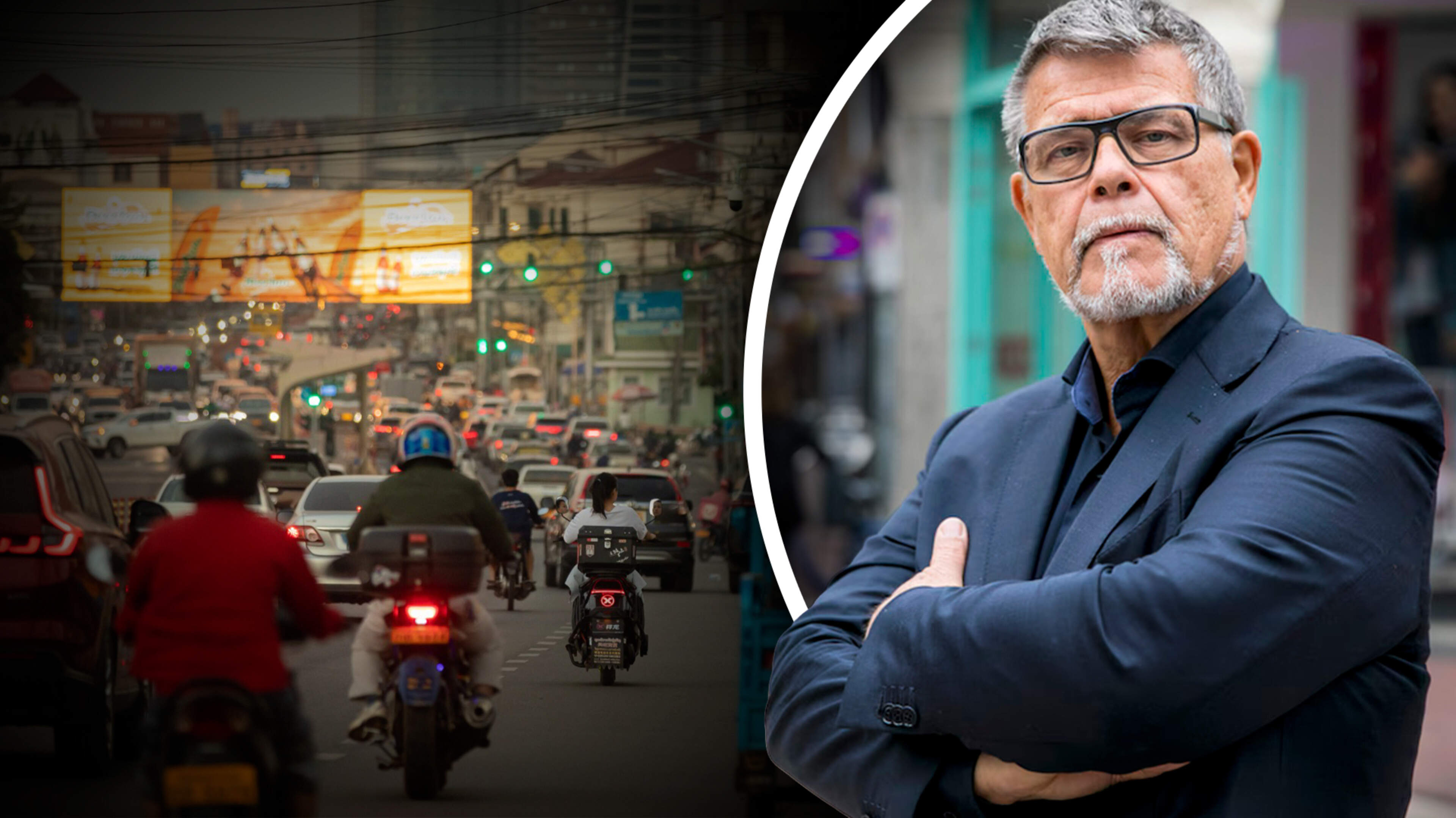 Voor wie is Emile Ratelband op de vlucht? ’Ga weg, het is te gevaarlijk’