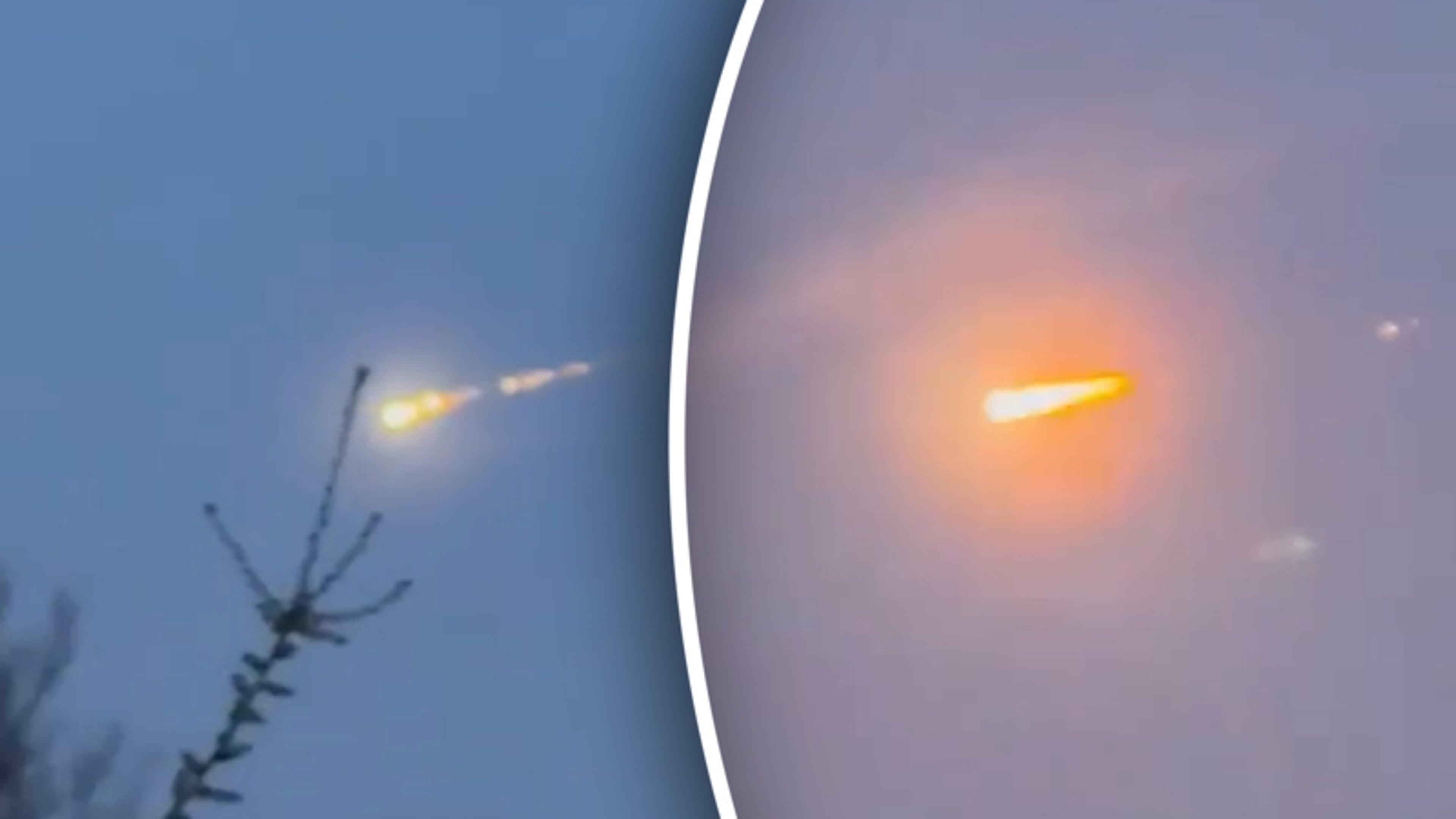 Bizar: Enorme vuurbal boven Nederland gespot