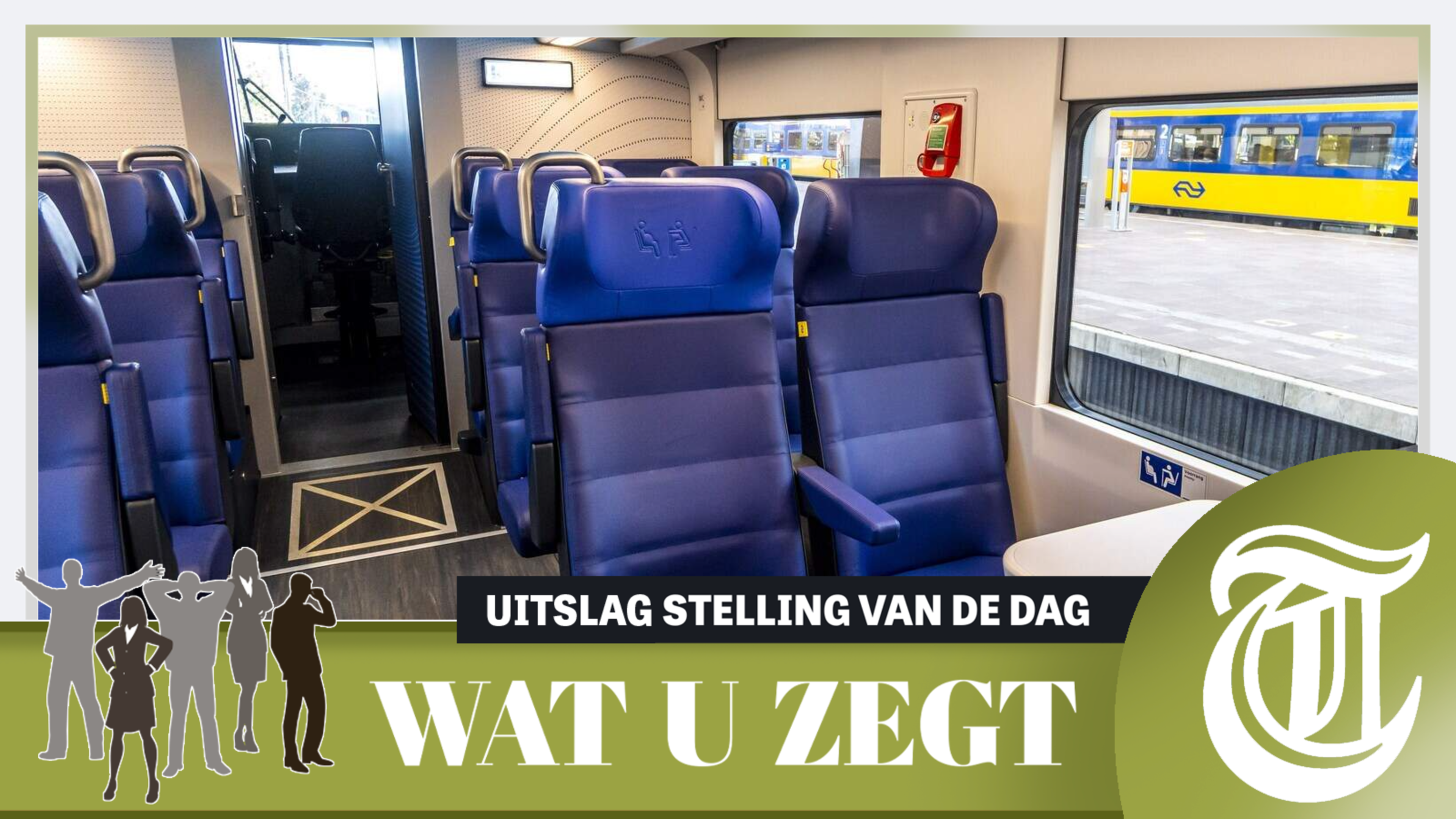 Lezers: ’Verbod bagage op treinstoel is goede zaak’