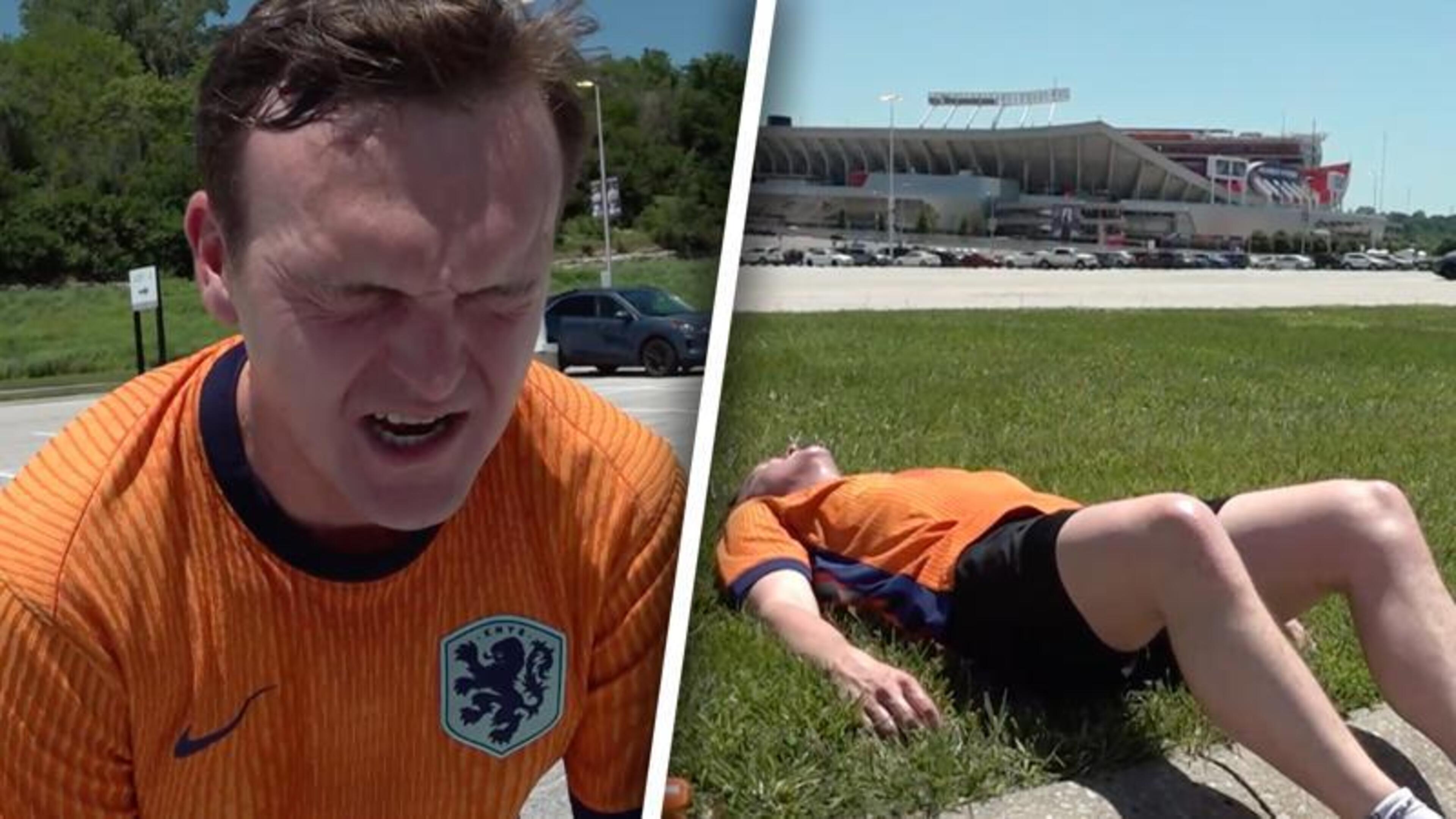 Hardlopen in hitte van Kansas: 'Slechtste beslissing van mijn leven!'