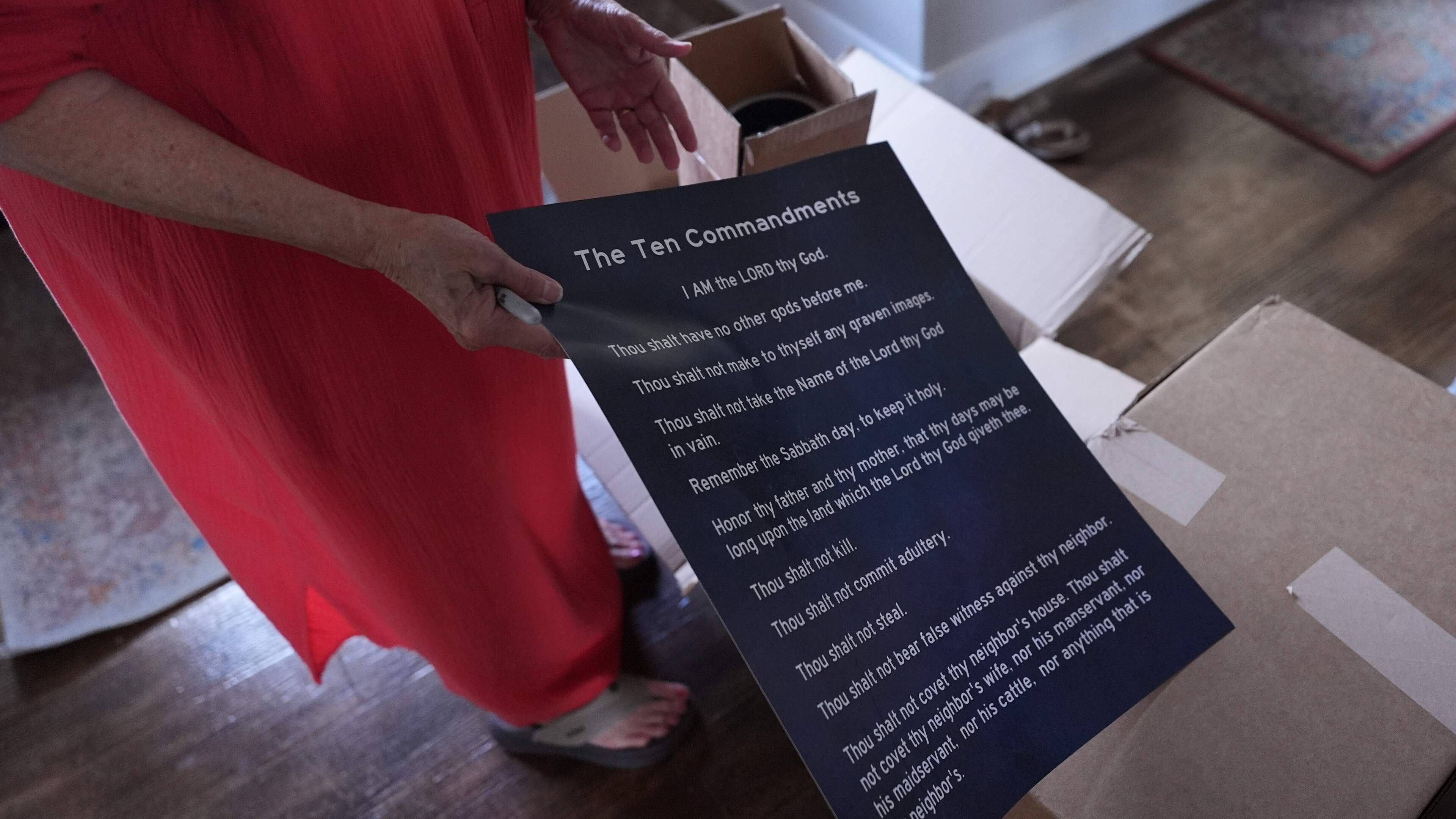 Texas mag scholen verplichten Tien Geboden in klas op te hangen