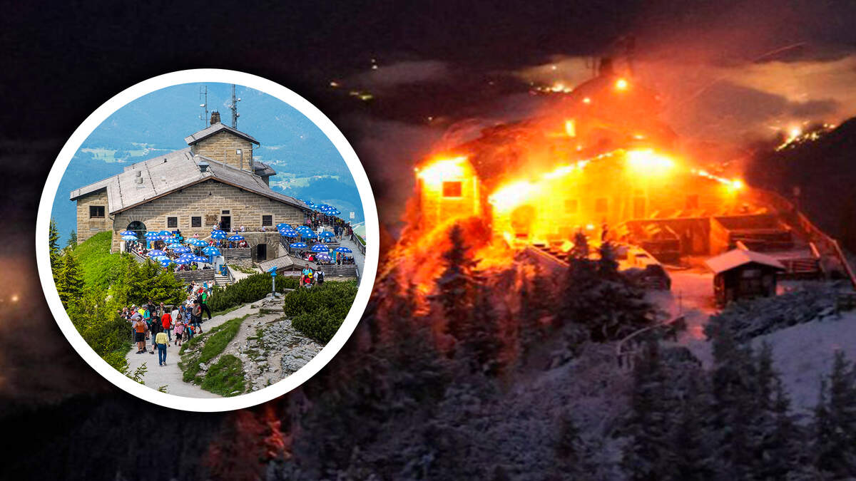 Fire Destroys Hitler's Eagle's Nest Tea House in Germany, Suspect Arrested