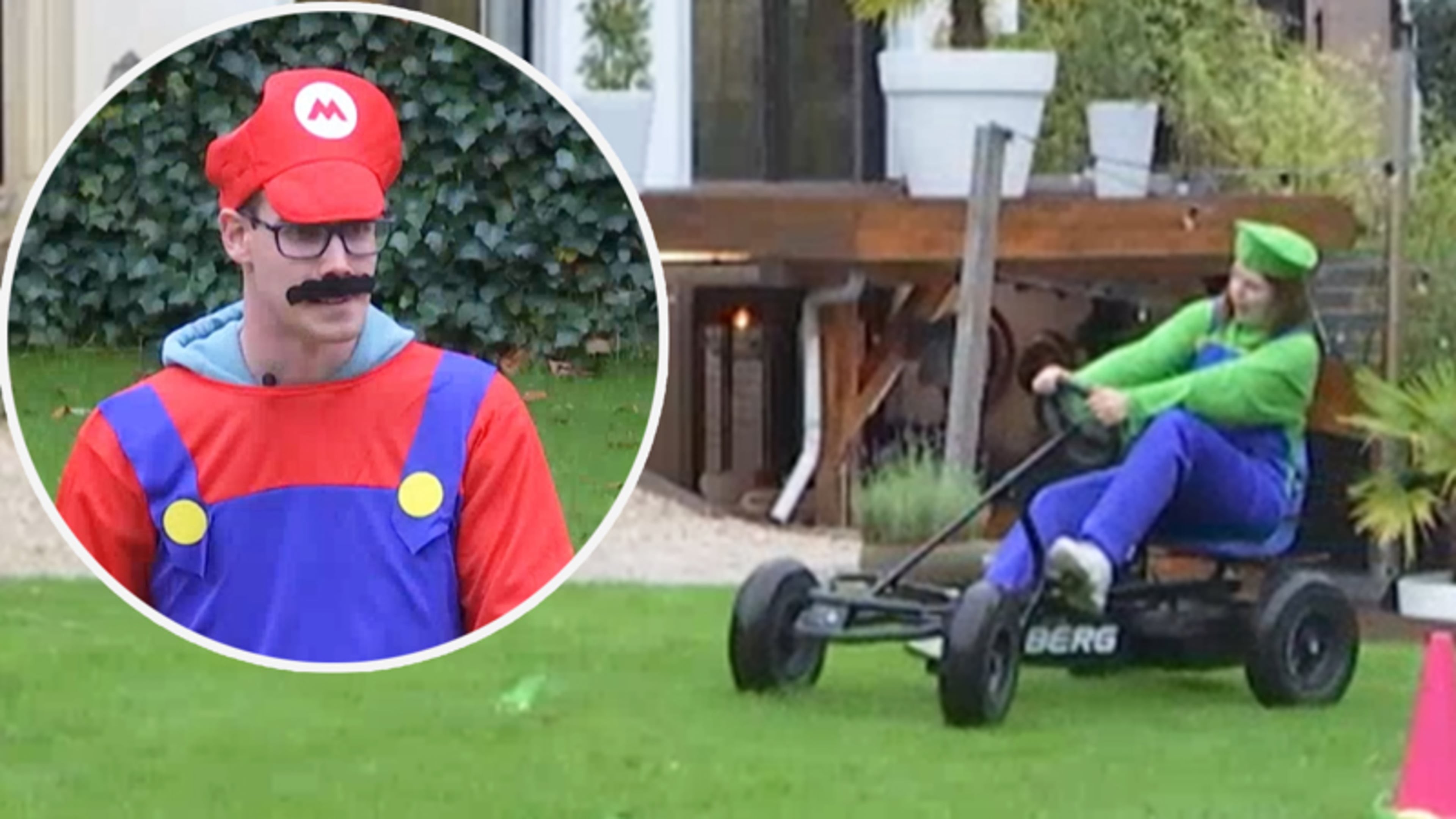 Bijzondere activiteit in datingprogramma: Mario Kart in het echt