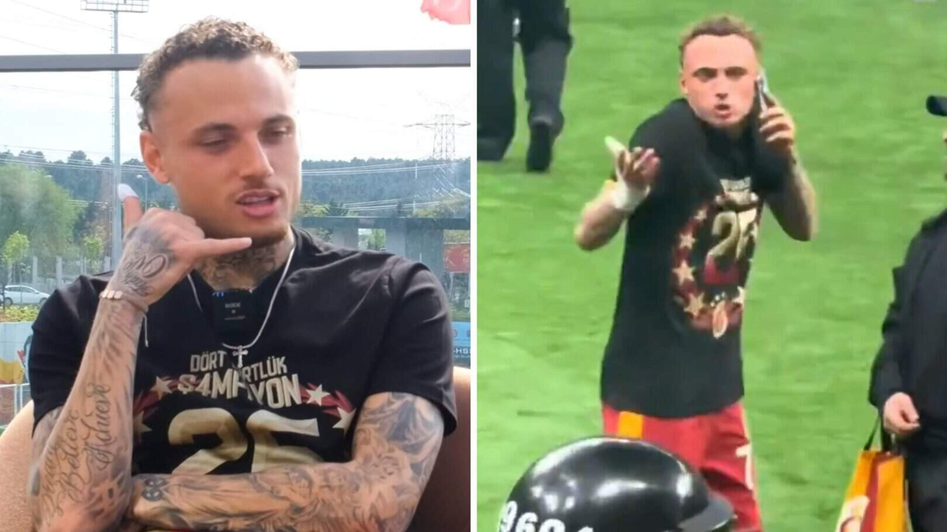 Noa Lang onthult verhaal achter woedend telefoontje tijdens titelviering Galatasaray: ’Ik was boos op hem’