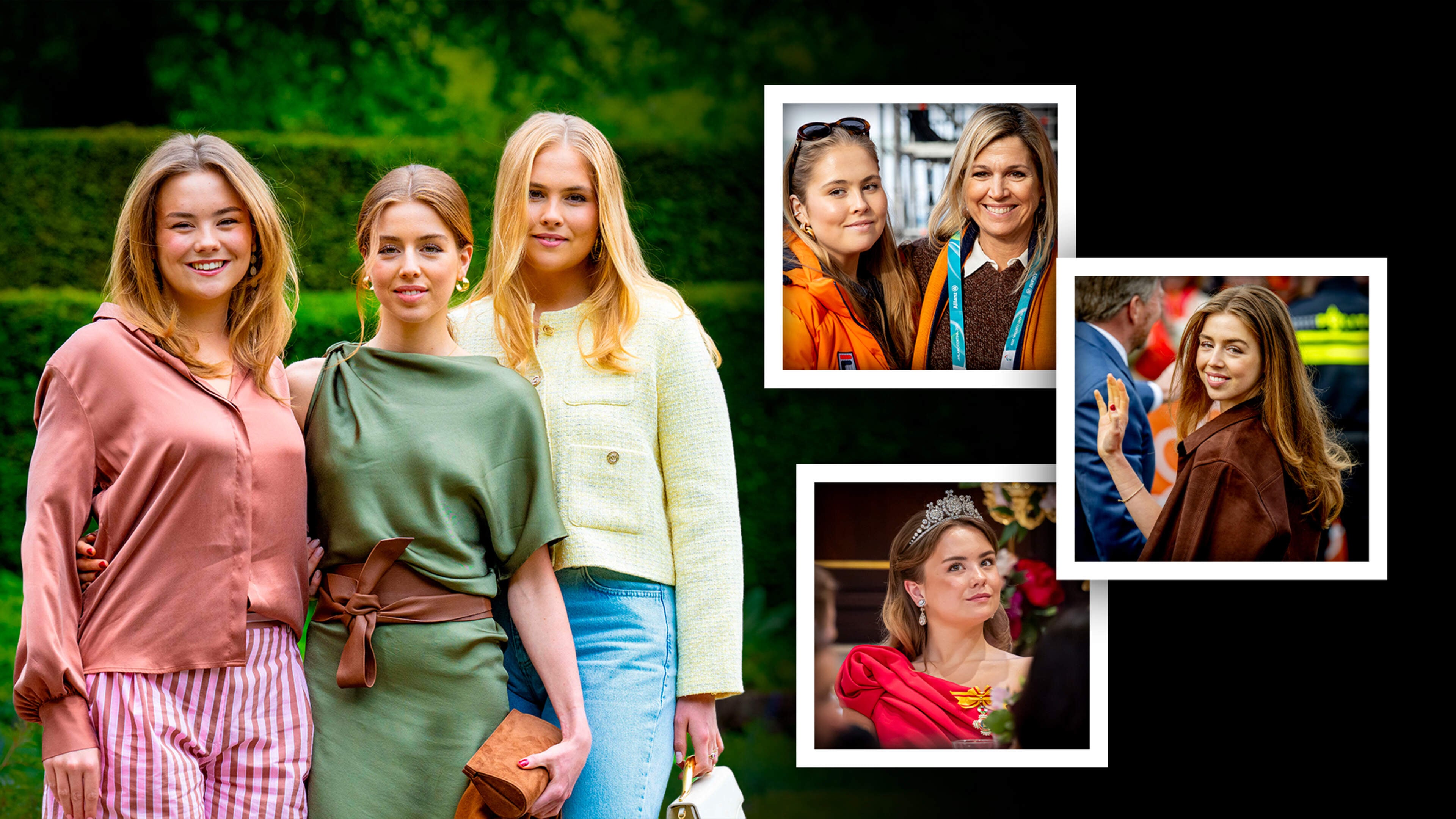 Studies, staatsbanketten en Spelen: het ronkende royaljaar van Amalia, Alexia en Ariane