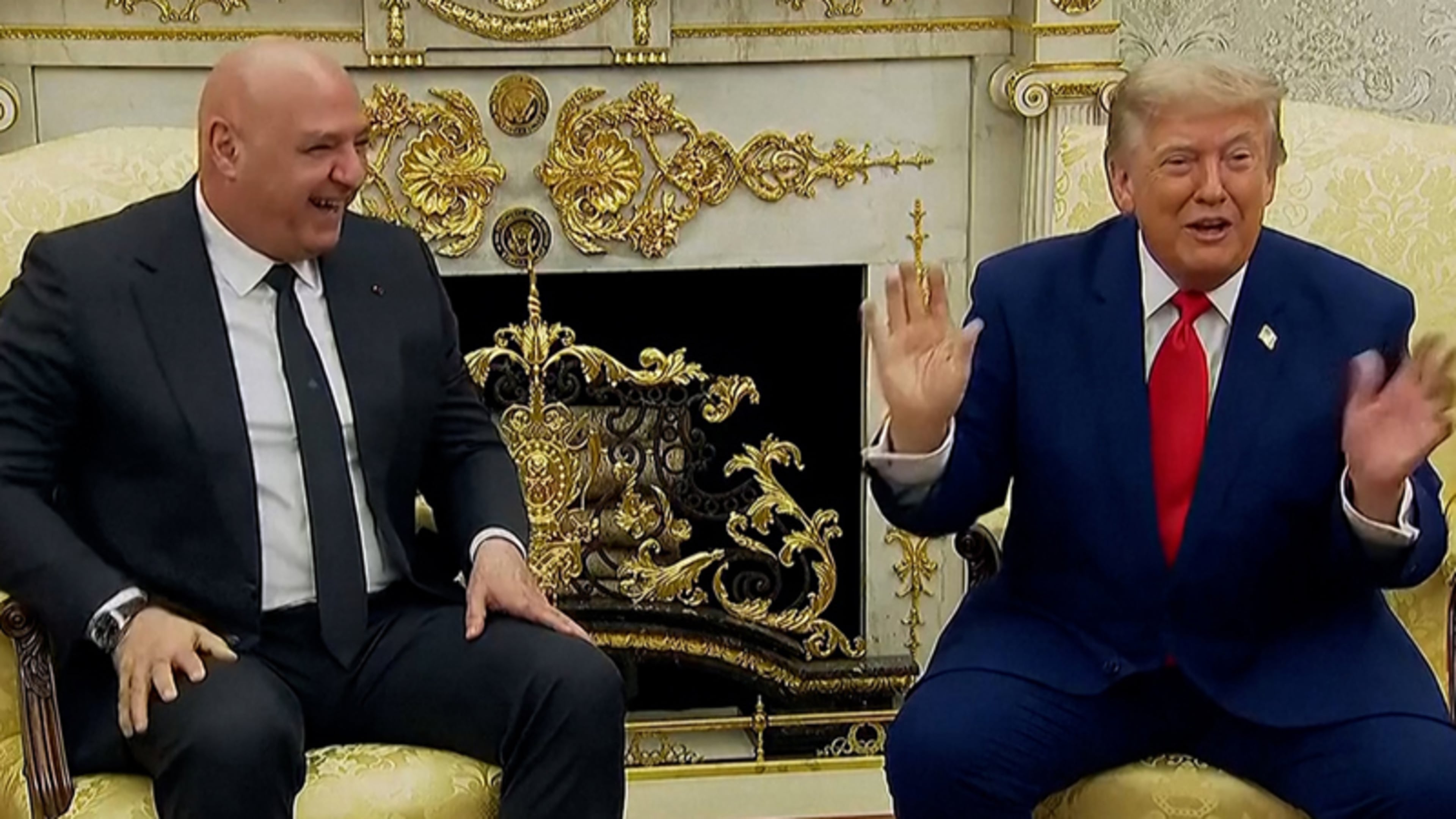 Donald Trump grapt na lof van Libanese president: ’Nu kan hij alles krijgen’
