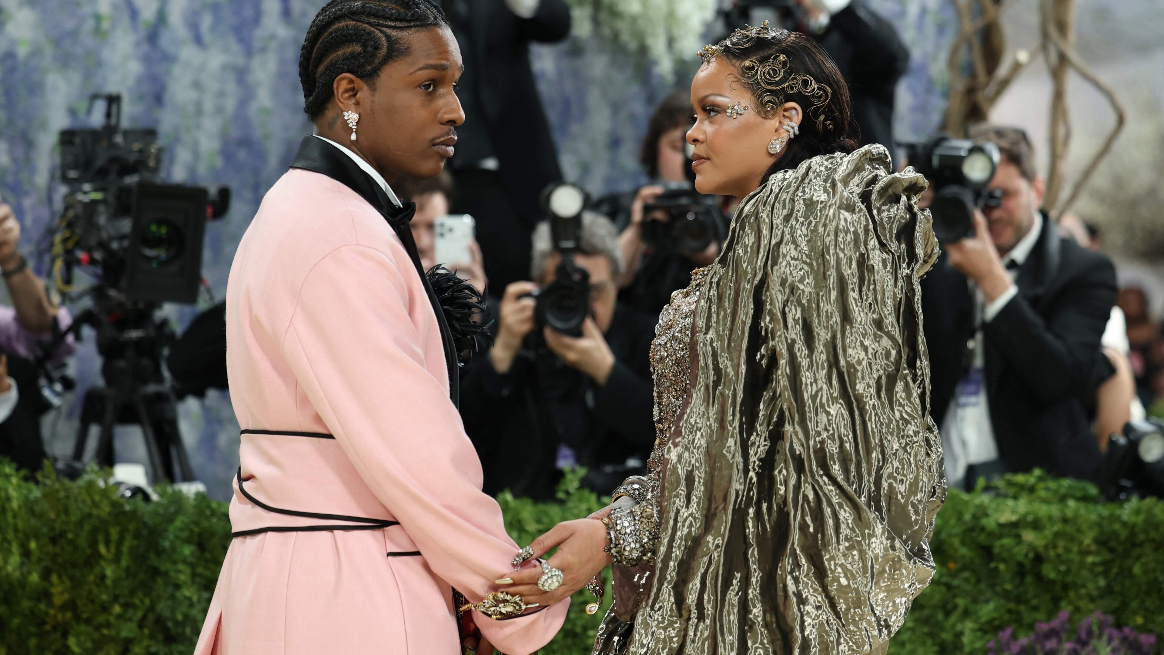Rihanna duwde A$AP Rocky op de grond tijdens beschieting