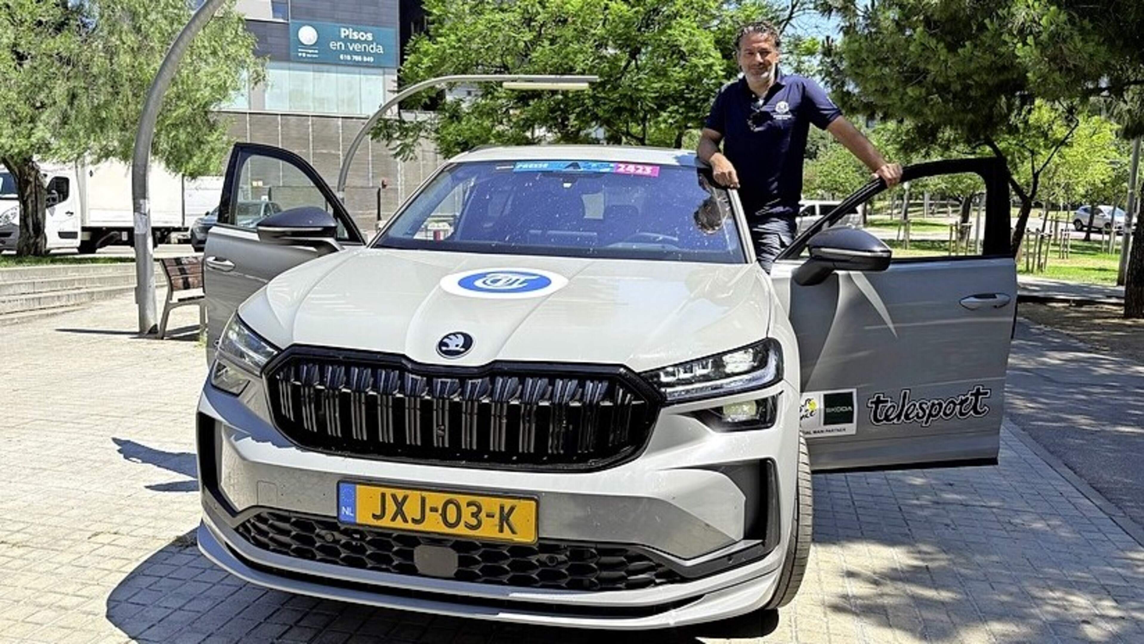 De Telegraaf in Škoda boven op het Tour de France-nieuws