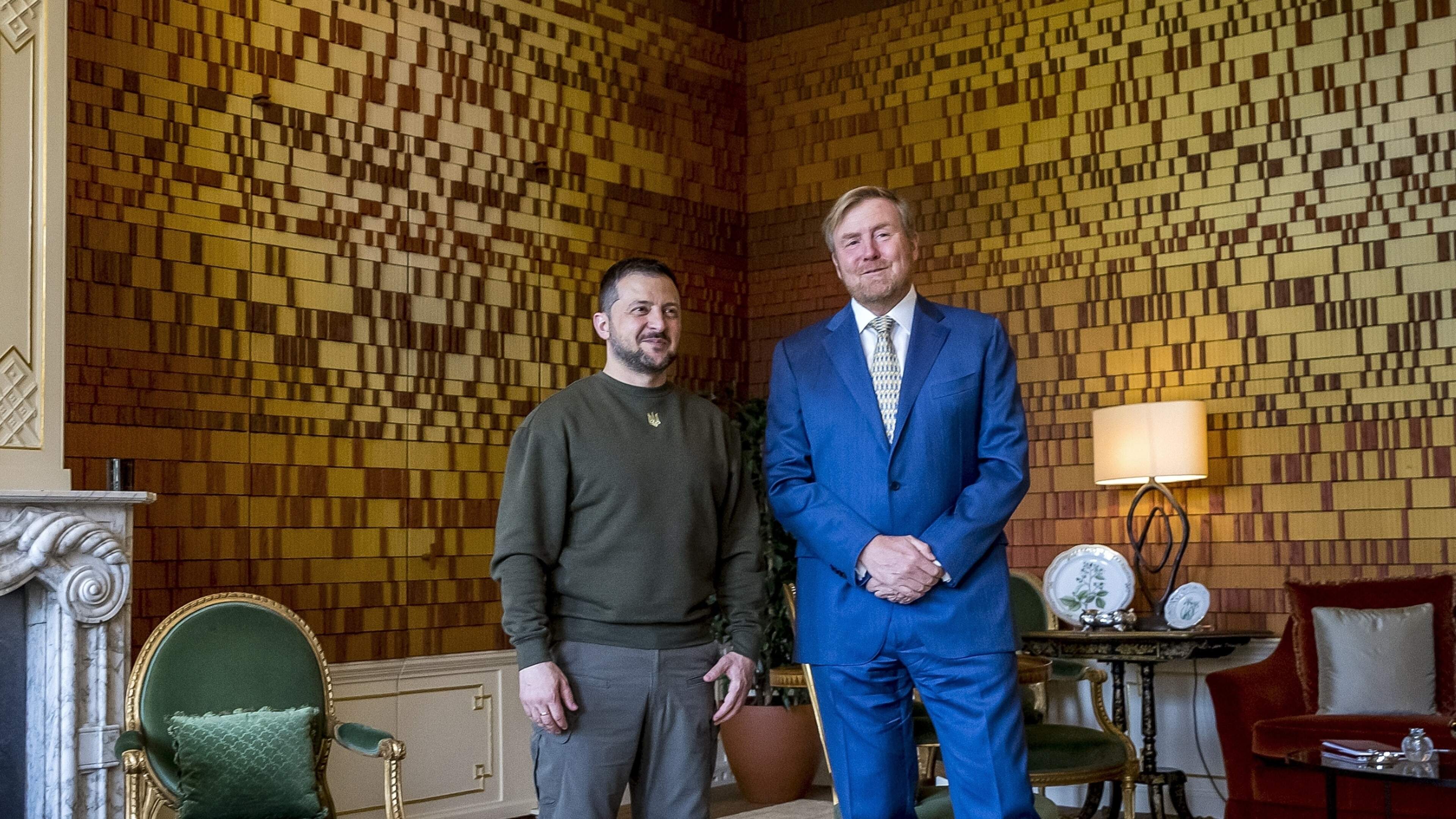 Koning krijgt hoog bezoek in Middelburg: Oekraïense president Volodimir Zelenski aanwezig bij Four Freedoms Awards