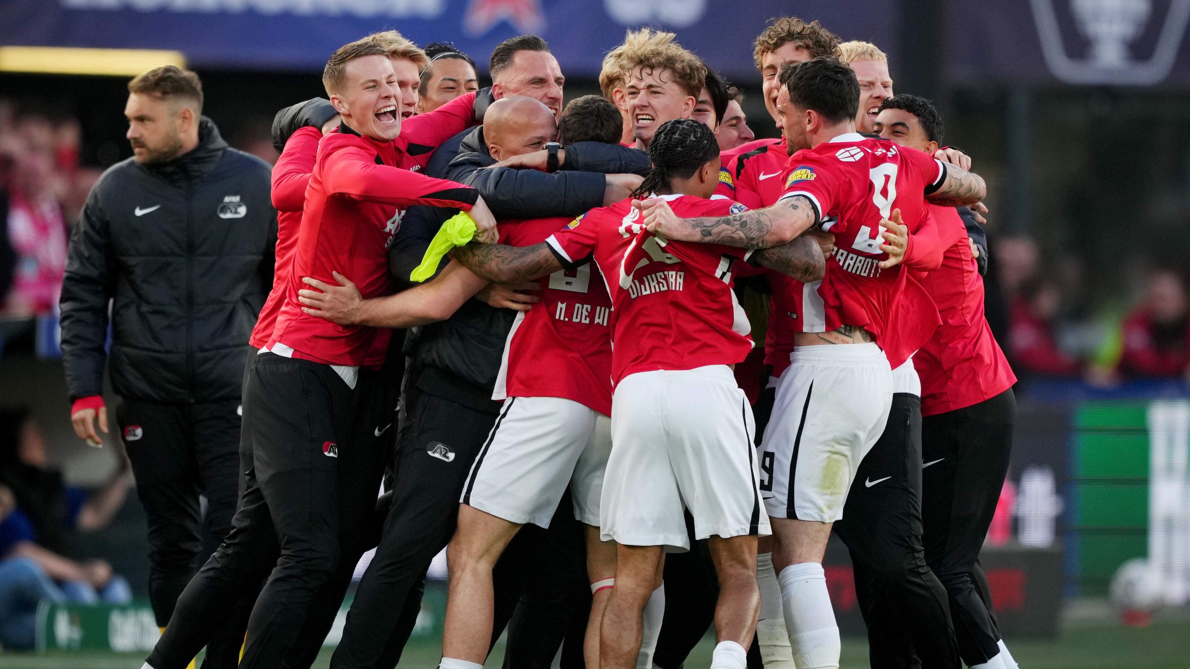 AZ is veel te sterk voor NEC en wint KNVB-beker