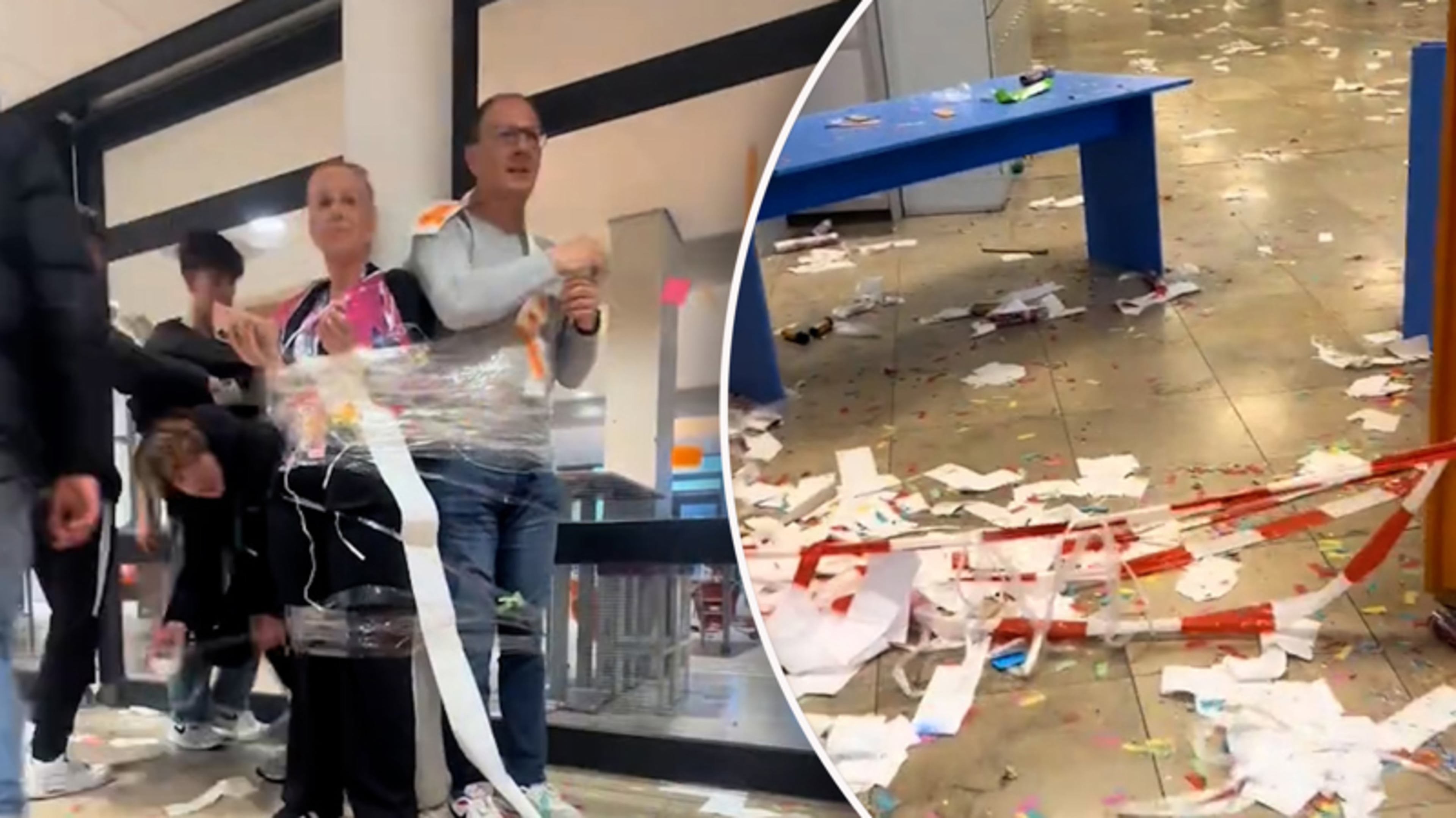 Van ballonnen in aula tot auto’s in brand: hoe ver gaan examenstunts?