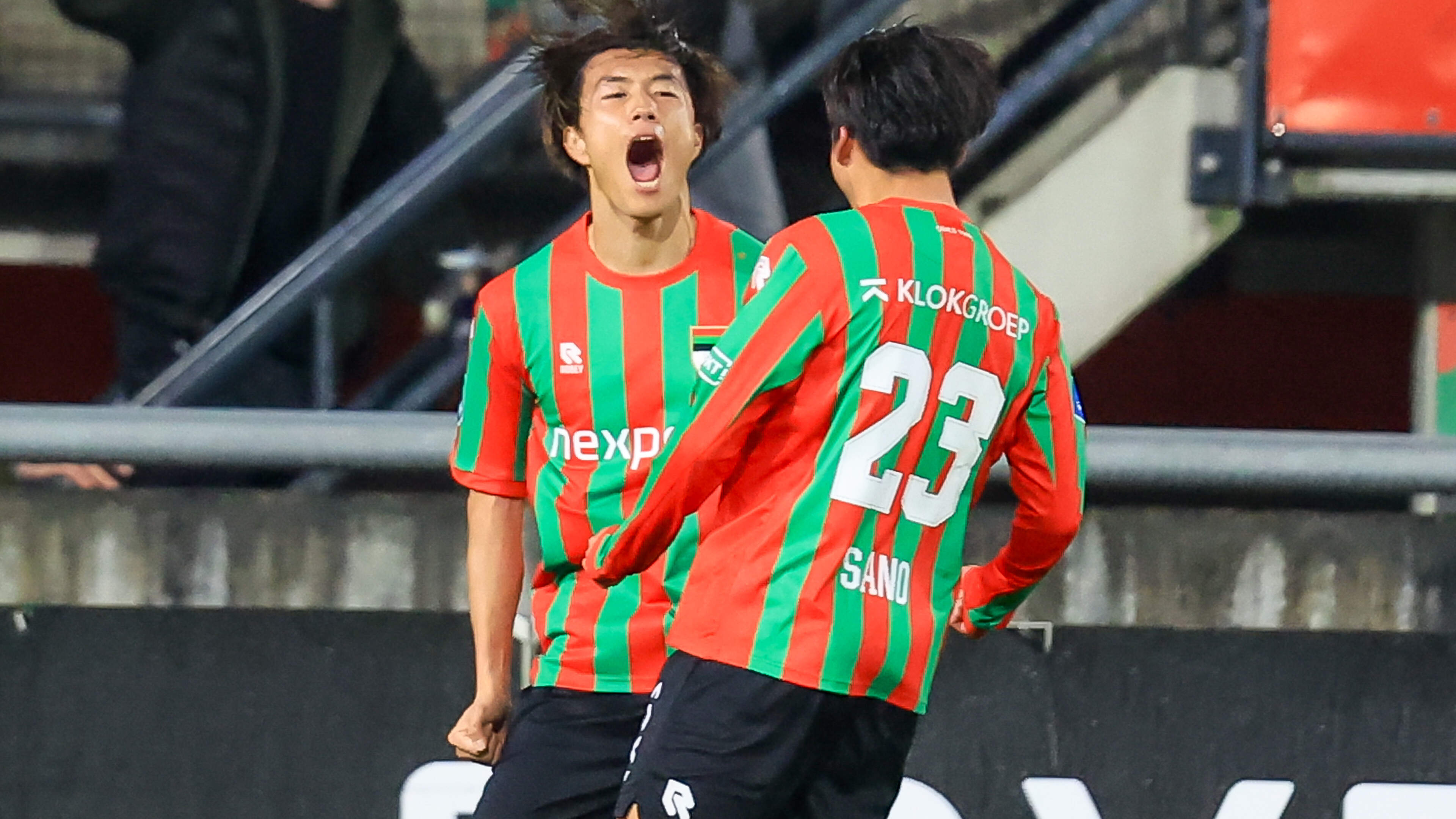 In De Goffert kan er tijdens NEC-Feyenoord veel Japans worden gesproken: ’Dan word ik wel eens boos’