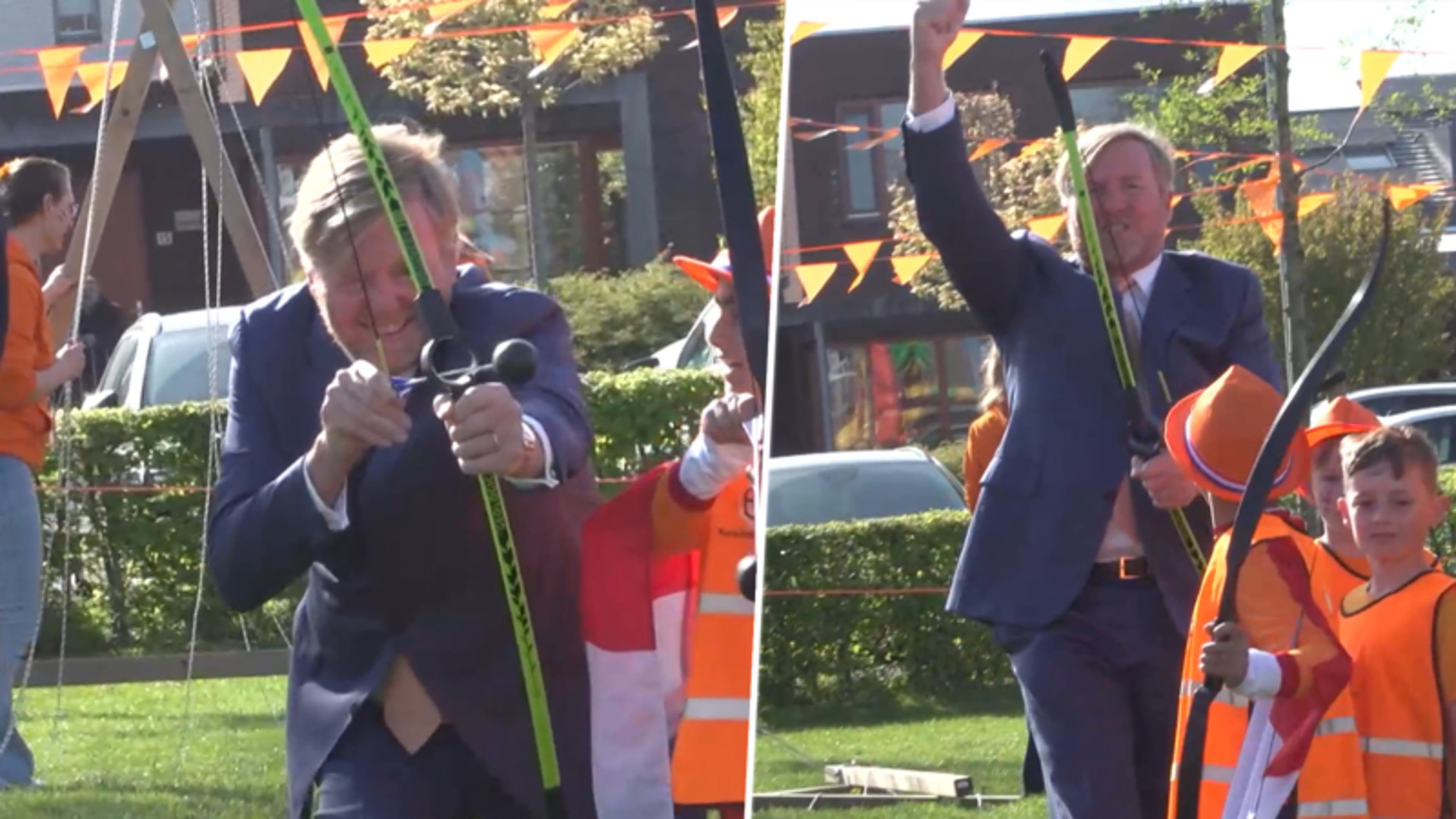Willem-Alexander maakt indruk op Koningsspelen: 'Hij liep er fit bij!'