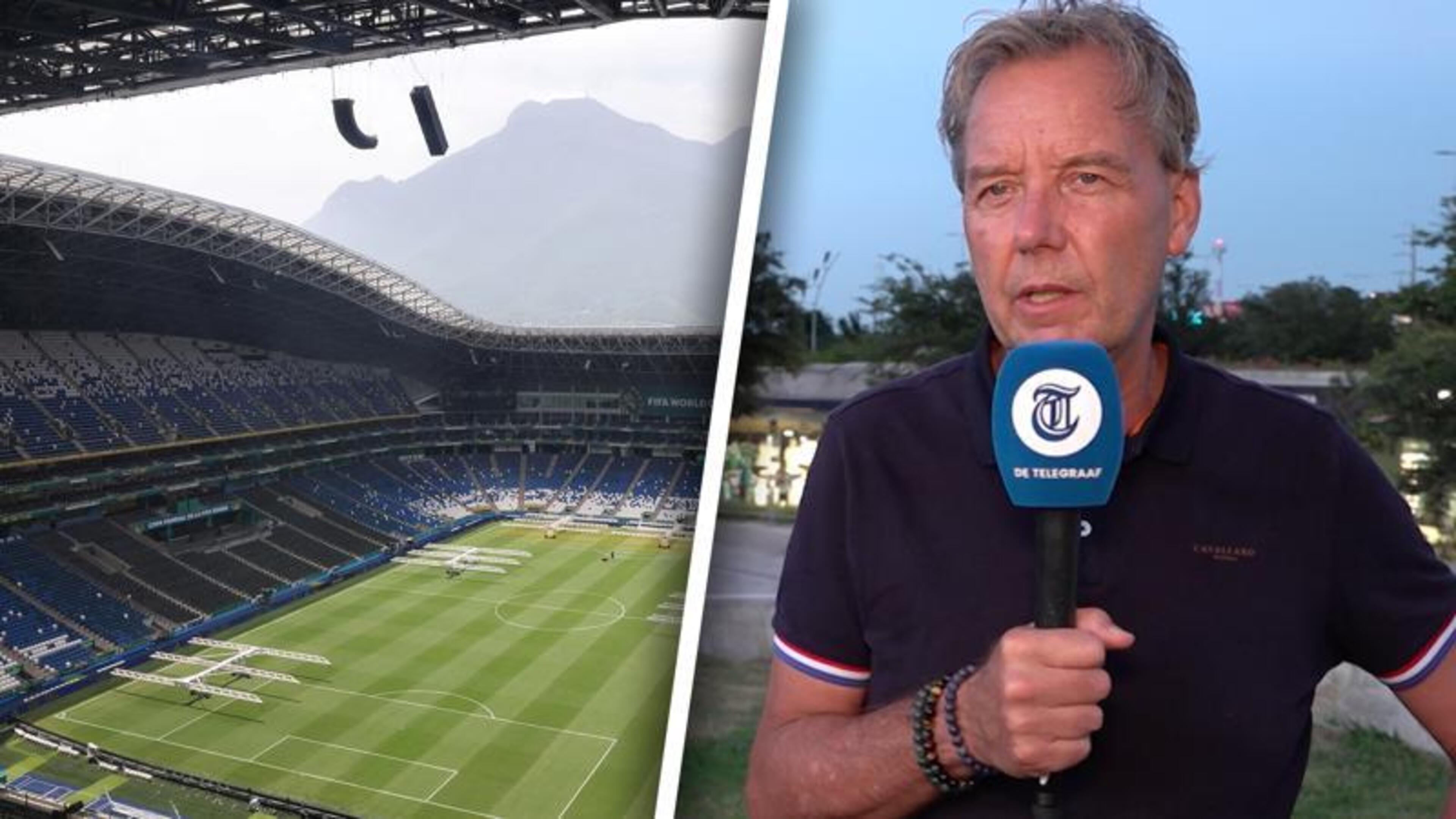 Valentijn Driessen over stadion Nederland - Marokko: 'Binnen is het bloedheet!'