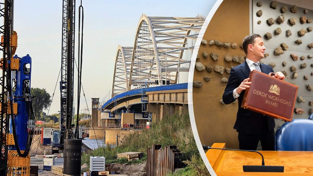 Major funding shortfall for maintenance of Dutch roads and bridges