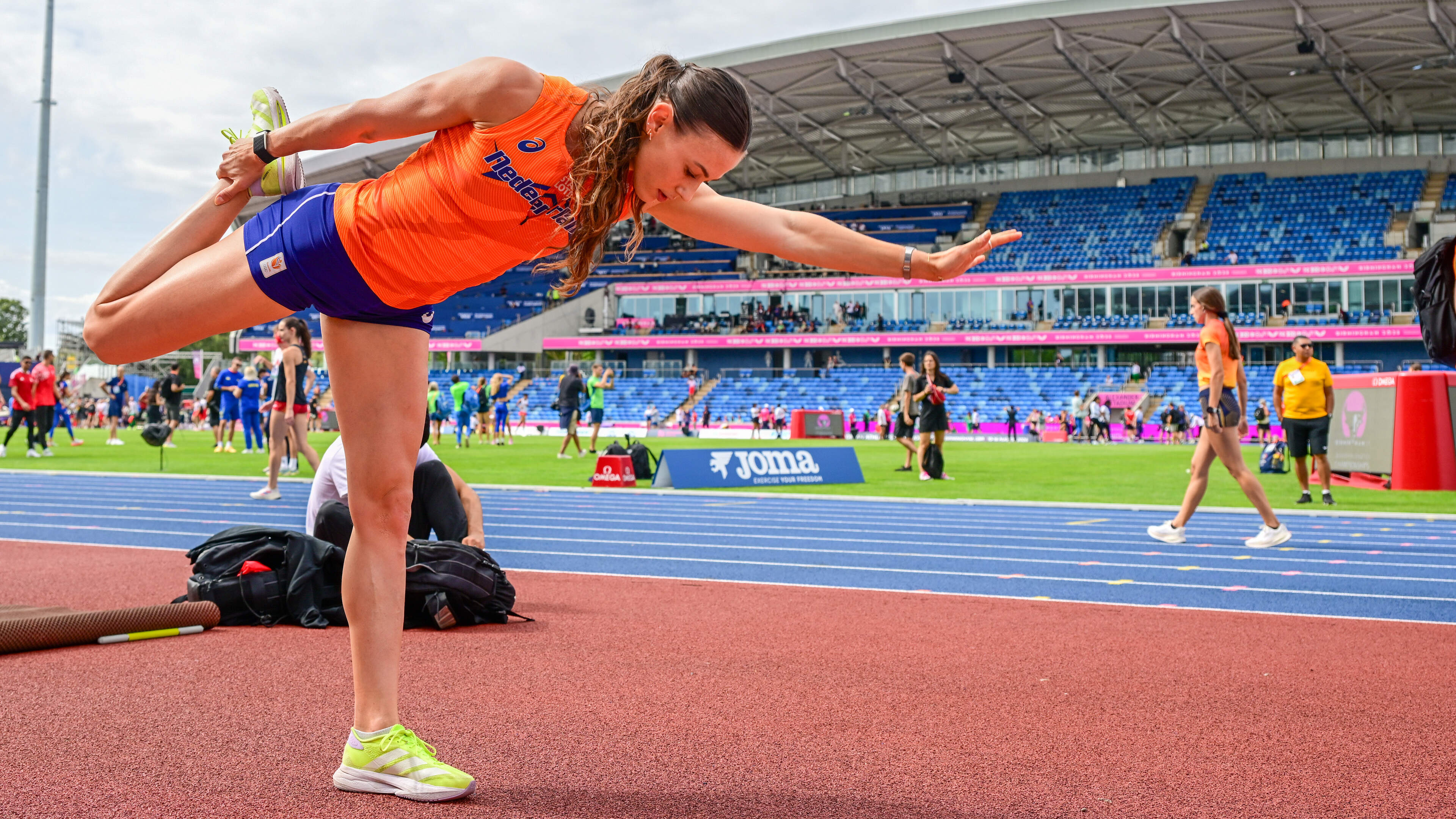 Nederlandse atleten staan voor EK atletiek op scherp: ’Niet schrikken als er ineens een prins of koning komt kijken’