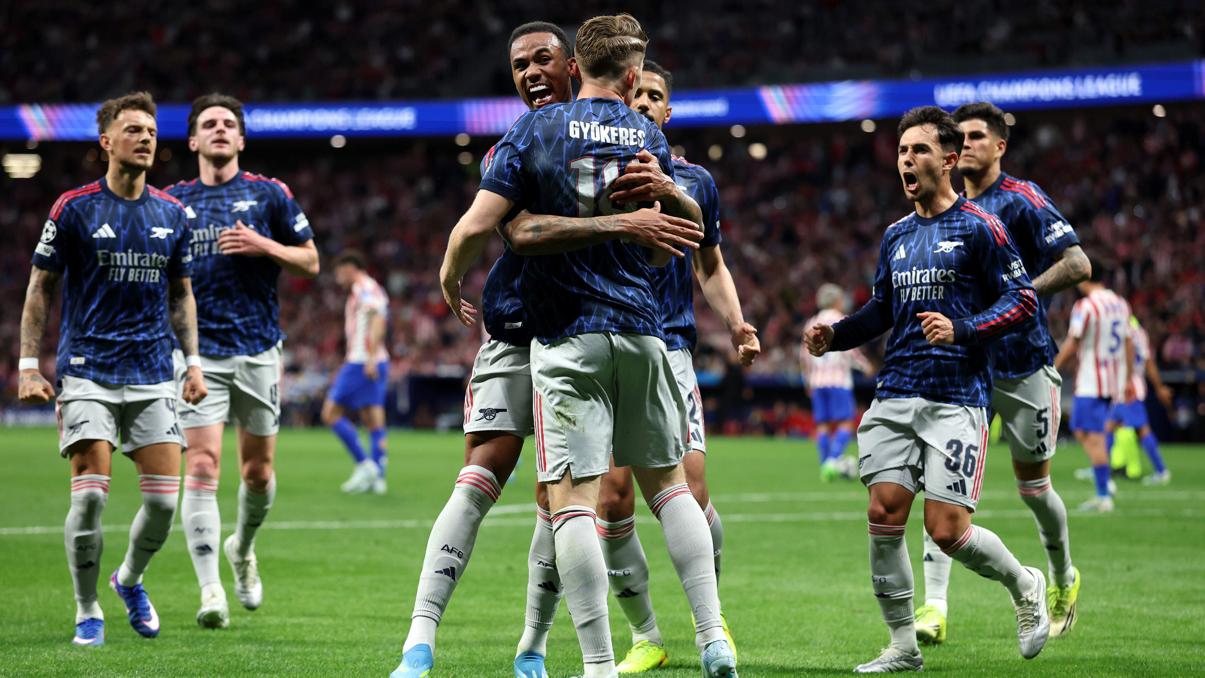 LIVE Champions League: Makkelie legt de bal op de stip, Arsenal leidt net voor rust bij Atlético Madrid