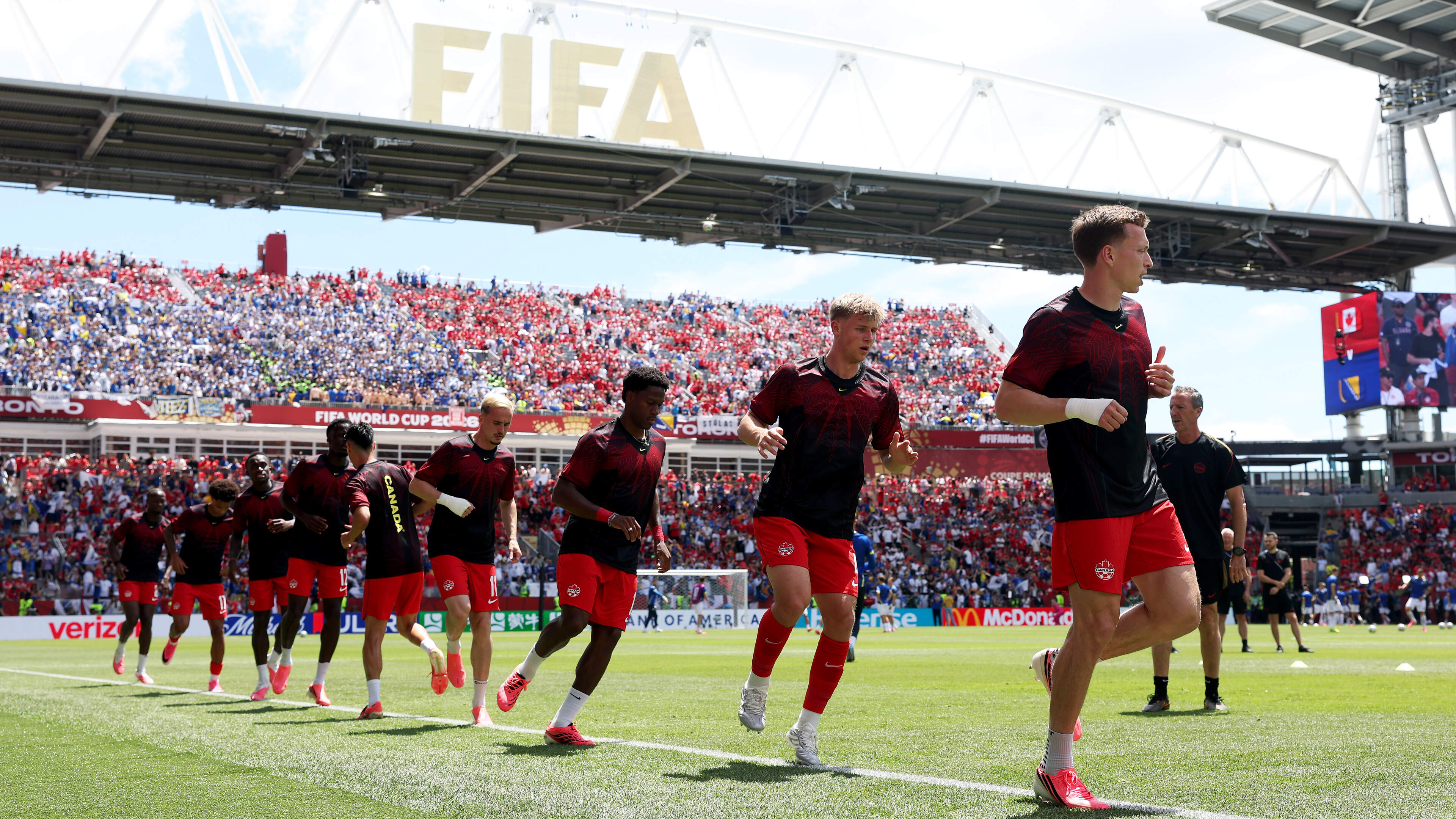 LIVE WK 2026 | aftellen naar duel tussen gastland Canada en Bosnië