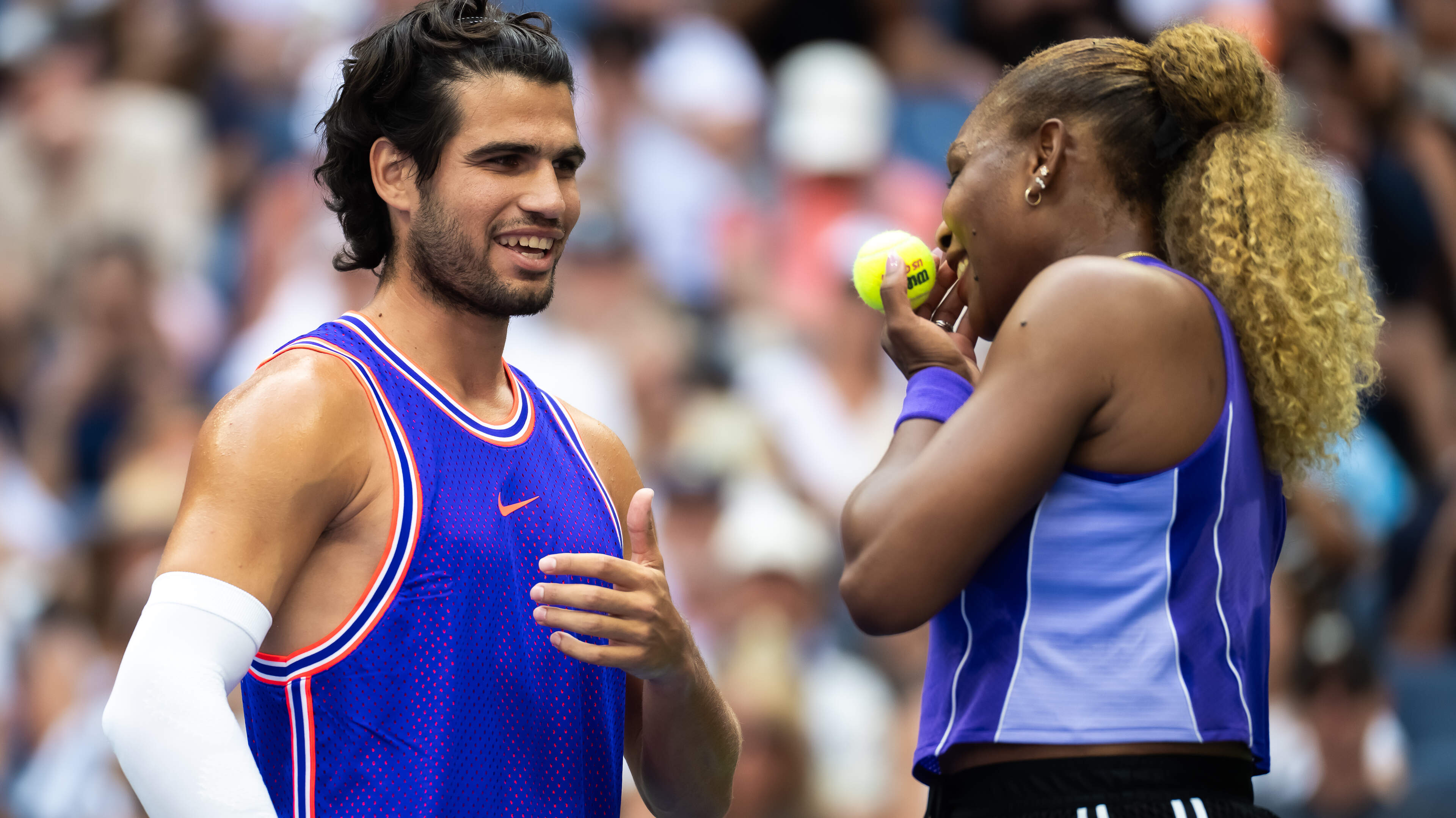 Droomduo Serena Williams en Alcaraz verder op US Open, Suzan Lamens naar tweede ronde kwalificatietoernooi en wacht pikant onderonsje