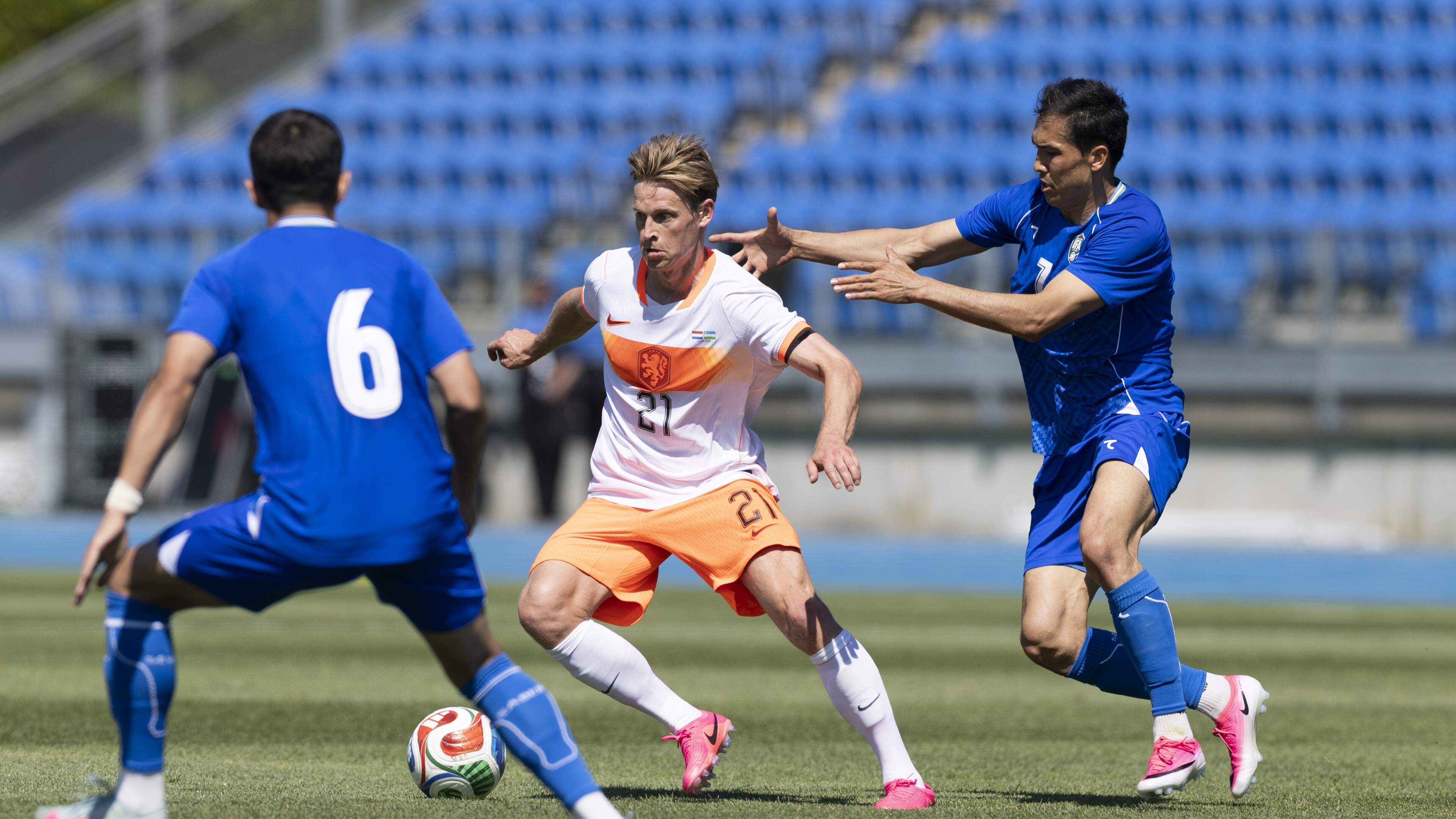 Frenkie de Jong maakt zich geen zorgen over Nederl