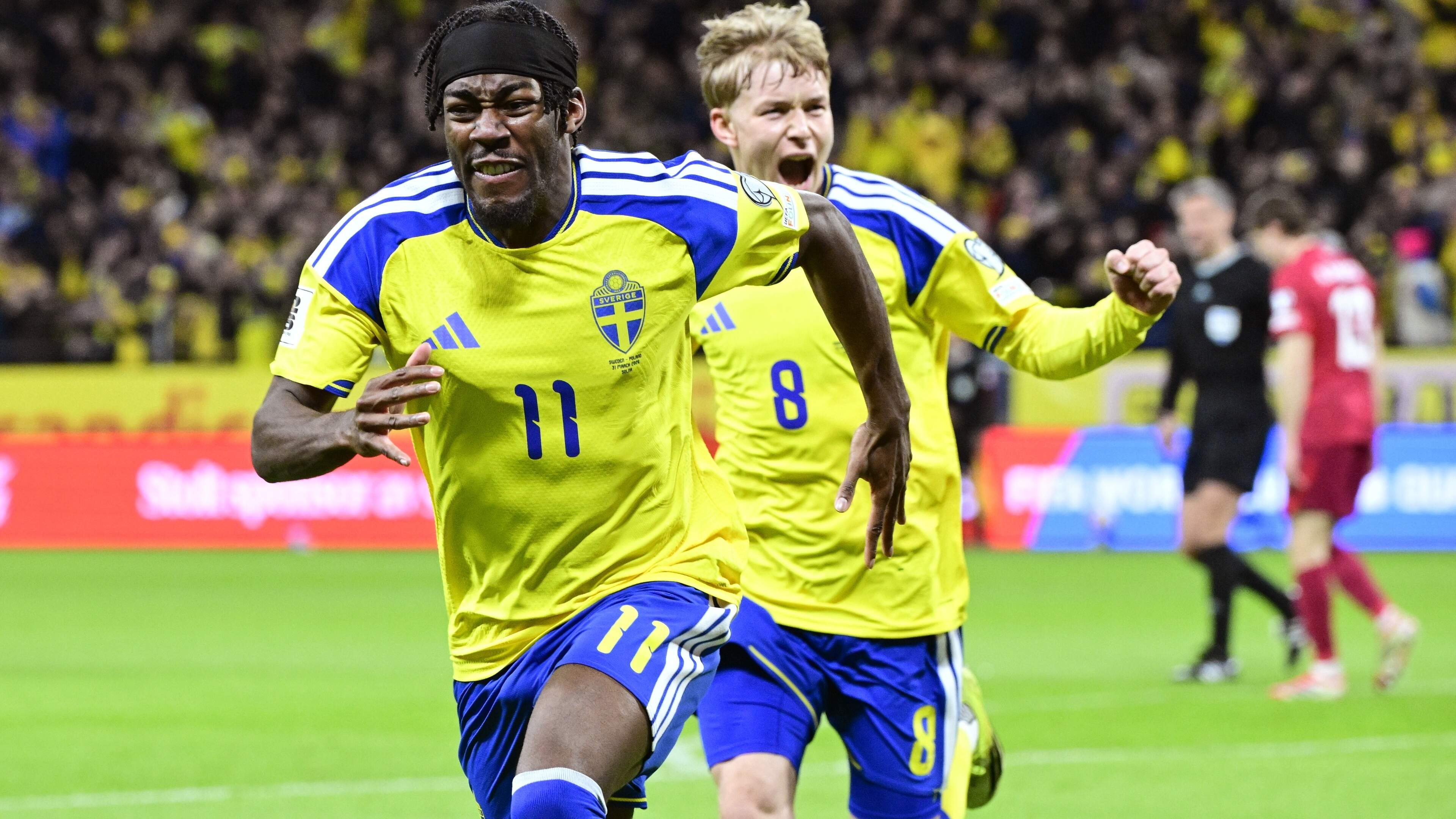 LIVE WK-play-offs: Zweden en Polen in felle verwikkeld om plek in groep Nederlands elftal, Italië leidt, maar moet met 10 man verder