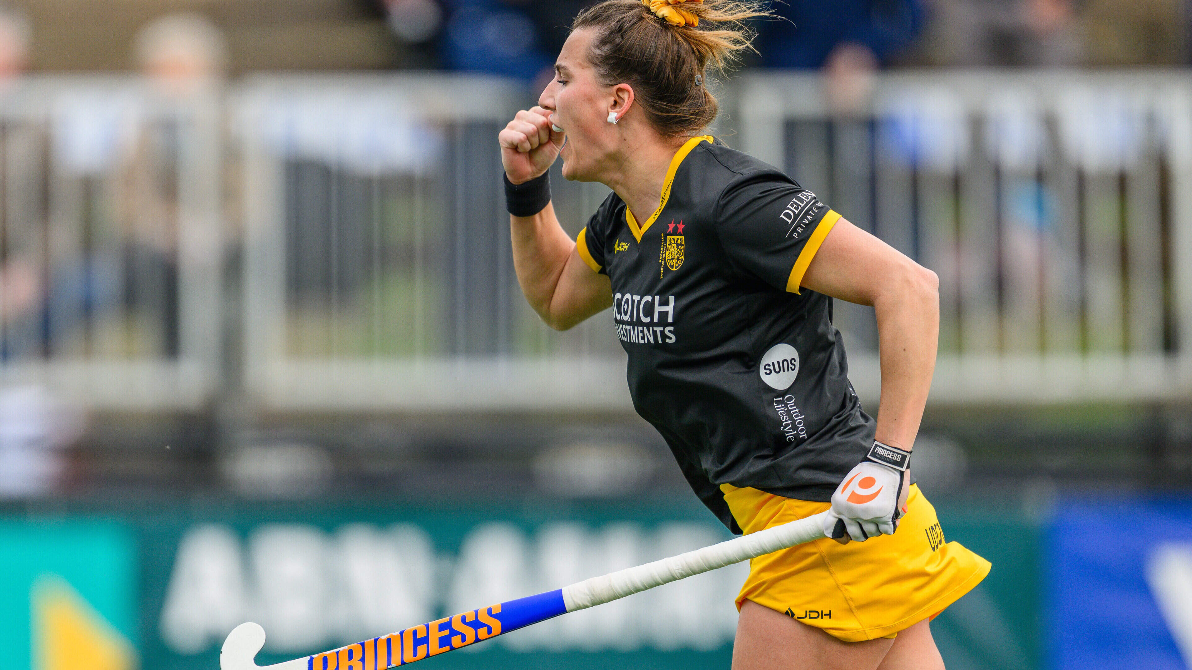 Frédérique Matla leidt hockeysters Den Bosch met hattrick naar EHL-finale tegen SCHC