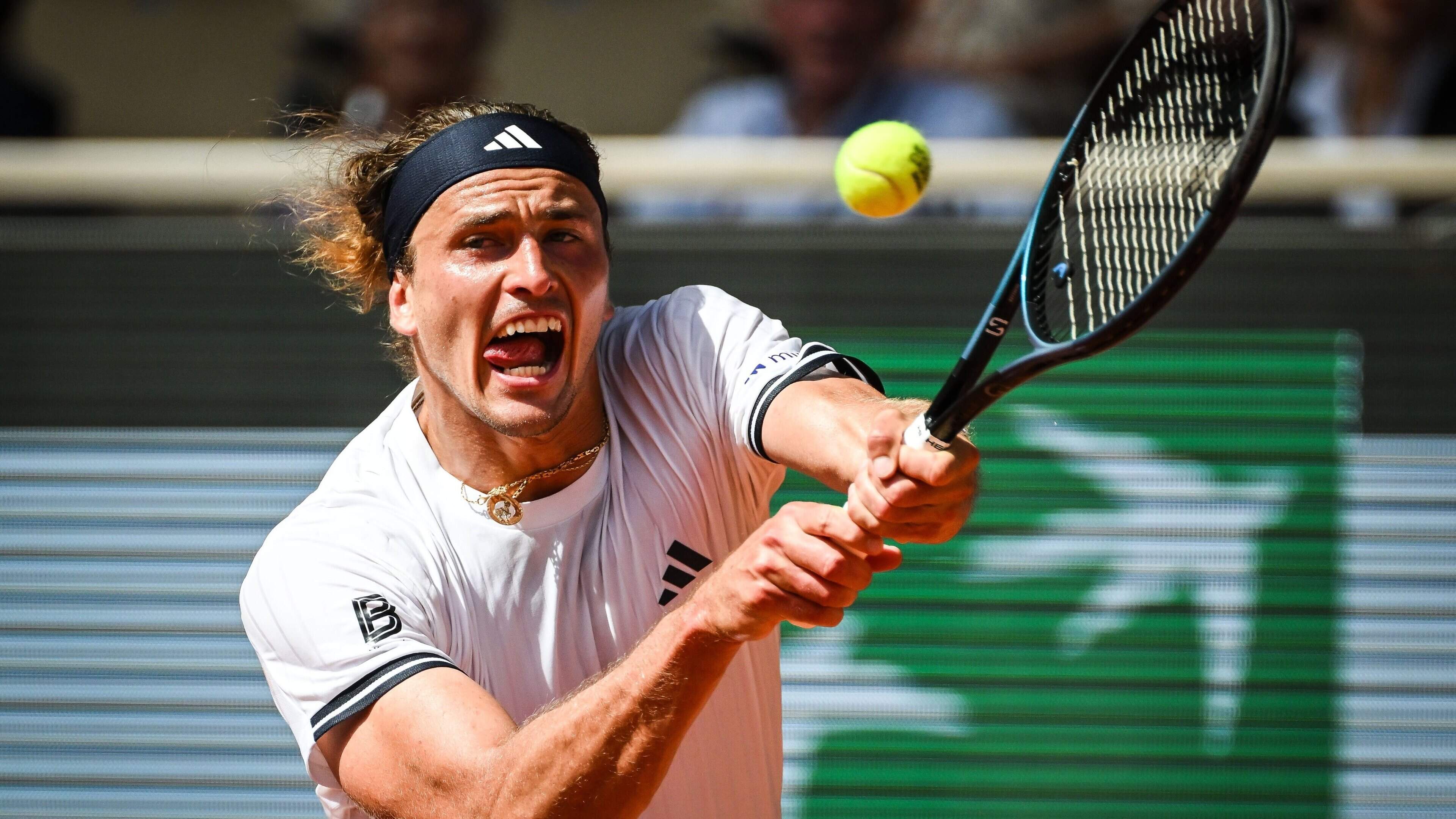 Alexander Zverev opent sterk op Roland Garros
