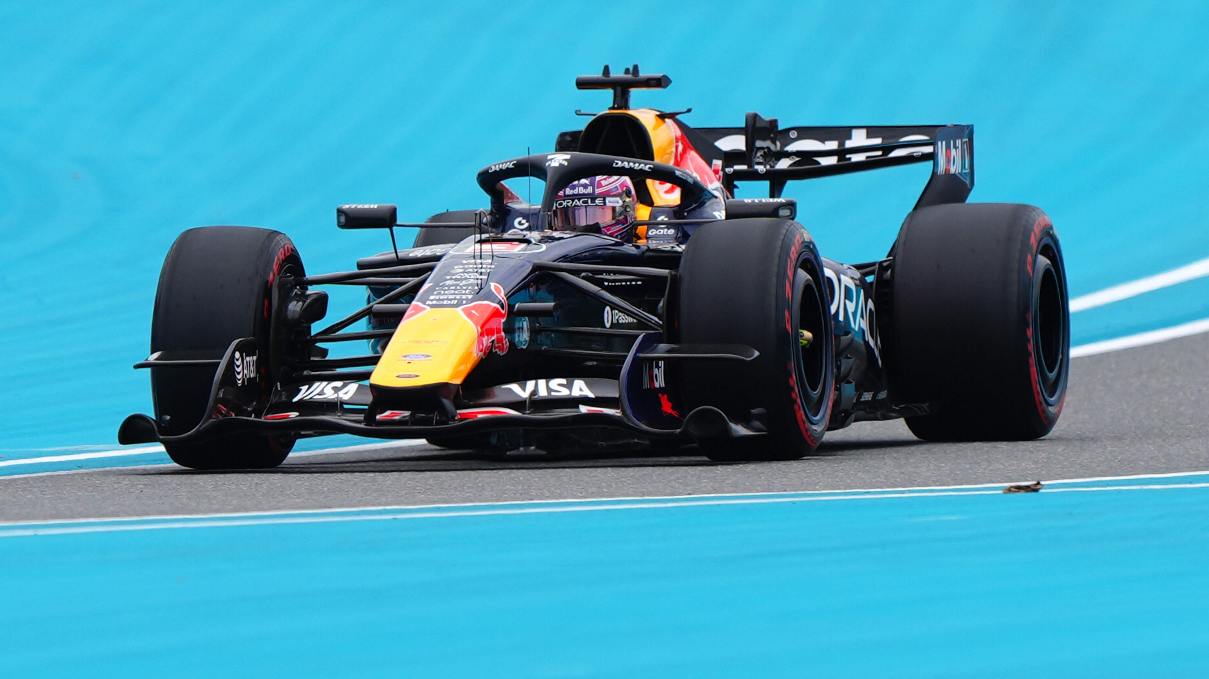 Max Verstappen fifth in Miami after 'marathon' and last-corner overtake, Kimi Antonelli wins again