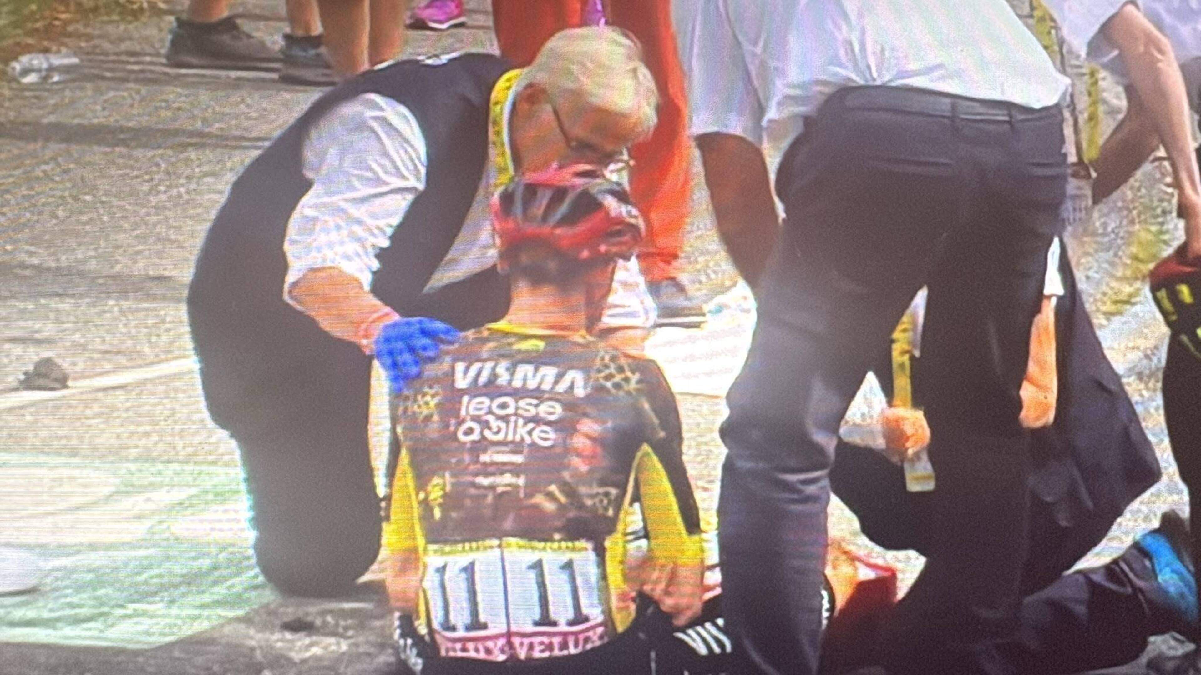 LIVE Tour de France | Jonas Vingegaard geeft op na val in aanloop naar slotklim