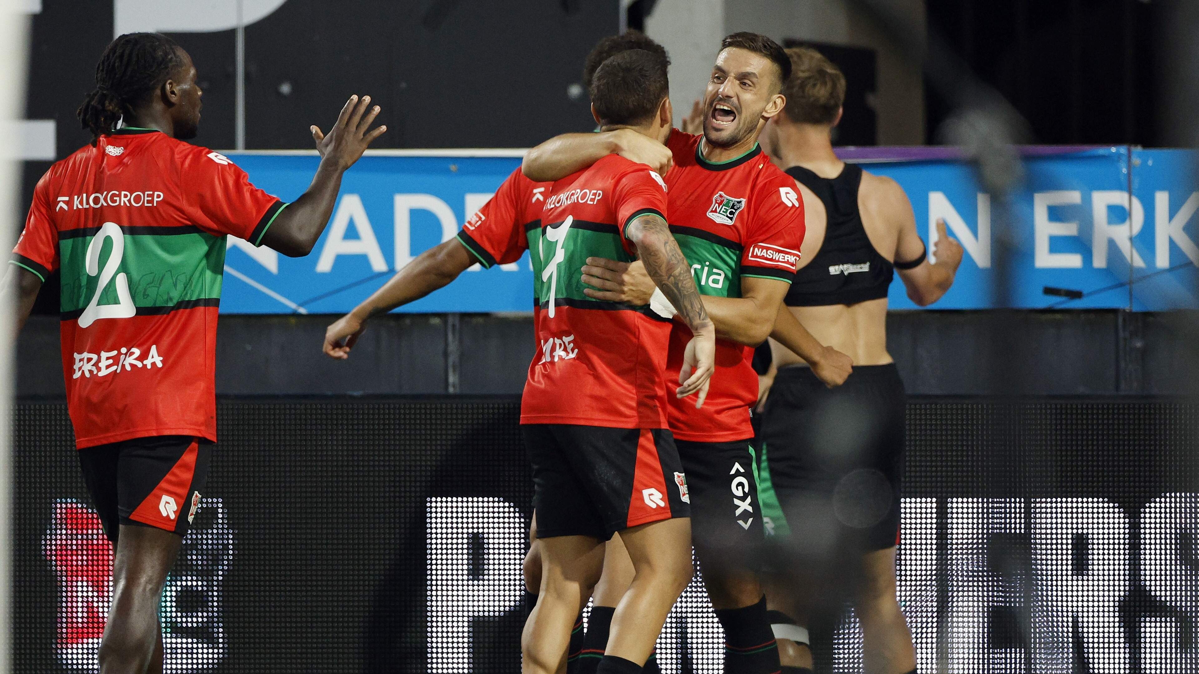 NEC mag blijven dromen van de Champions League na stunt tegen Olympiakos Piraeus