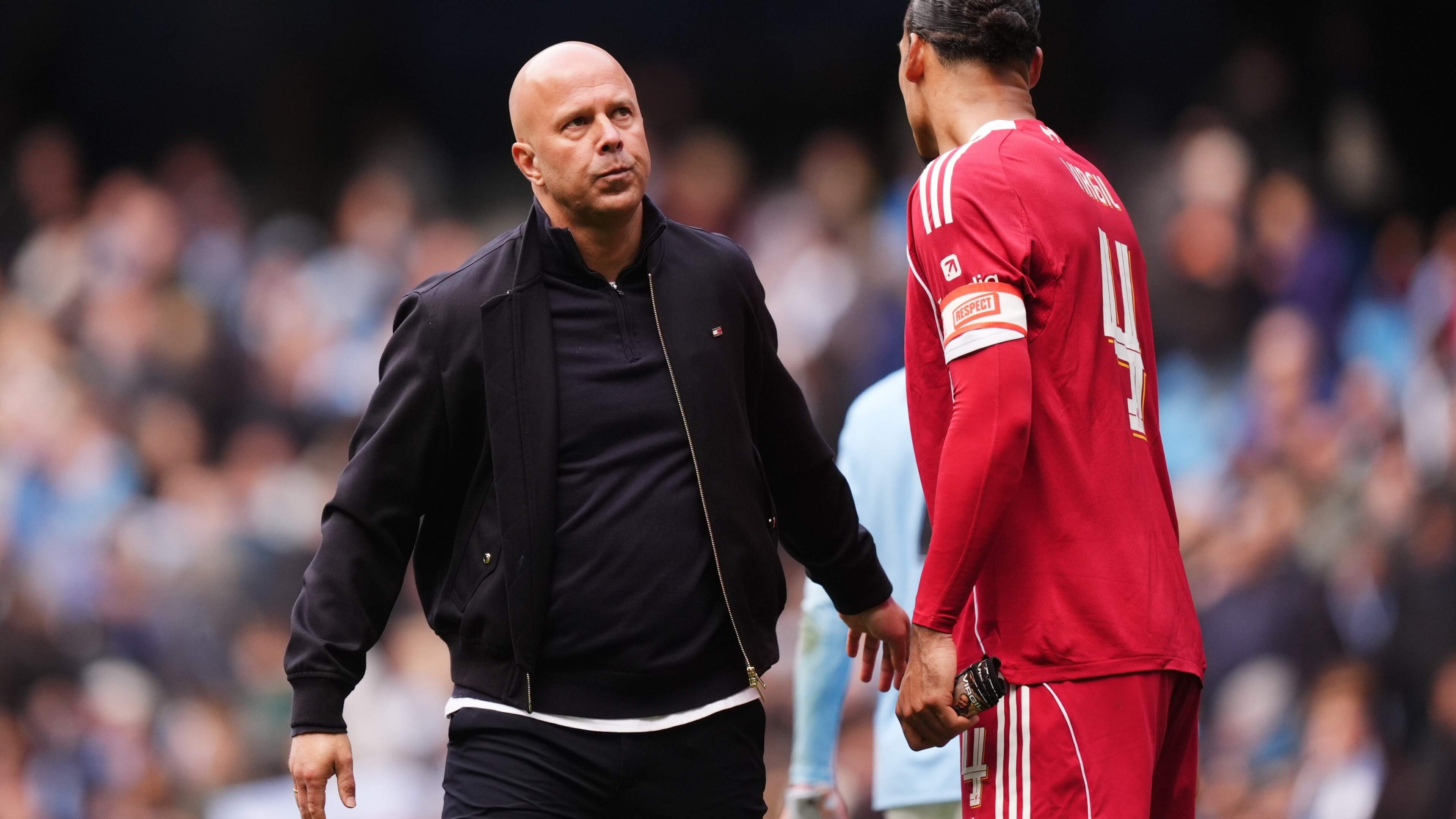 Virgil van Dijk hekelt instelling Liverpool na debacle bij Manchester City in FA Cup: ’Dat kan natuurlijk niet’