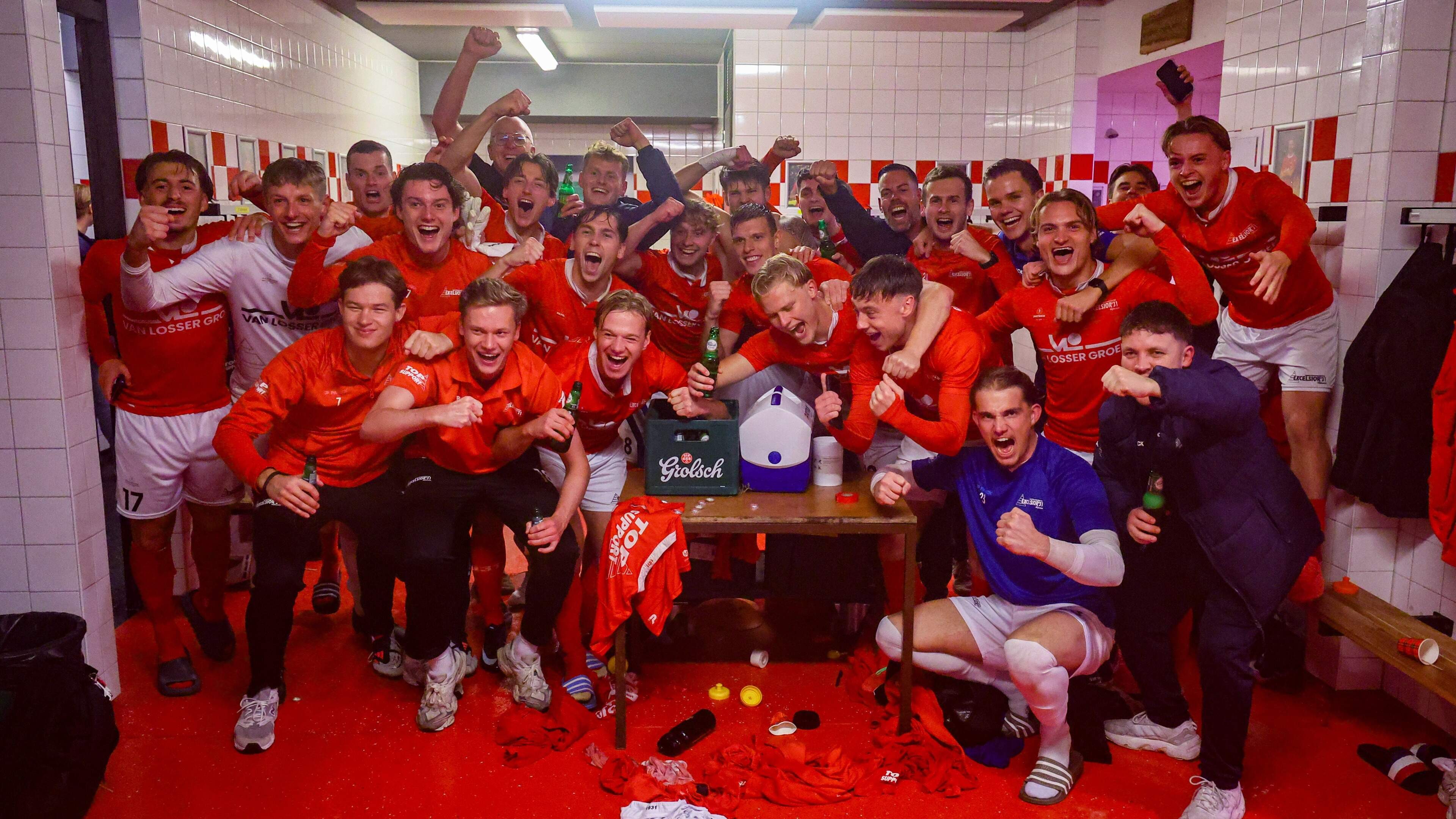 Bekerheld Kevin Reimink van Excelsior’31 ontvangt vier cameraploegen tijdens zijn gymles en droomt van duel met Ajax
