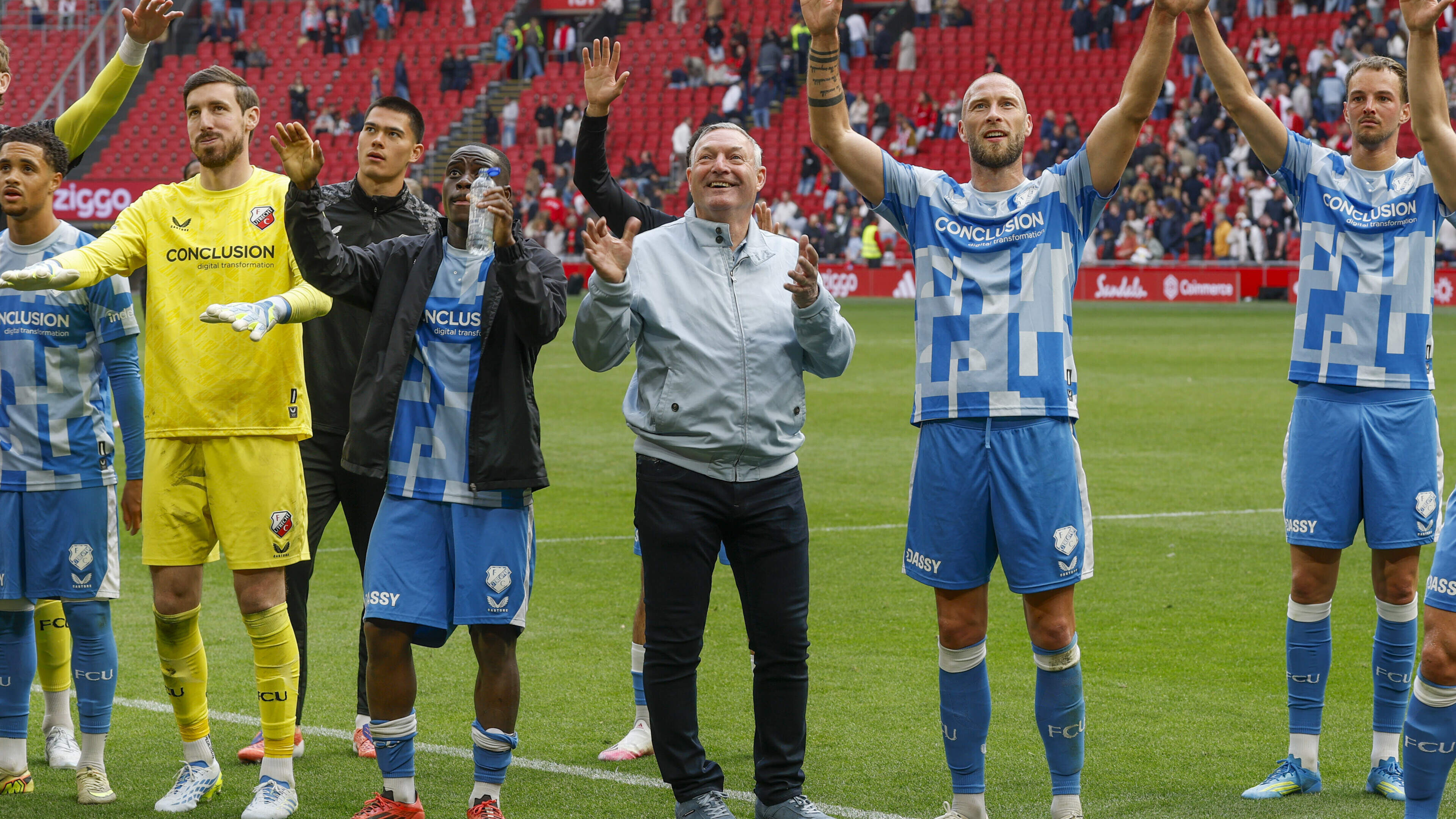 FC Utrecht coach Ron Jans calls for fixture reversal: ‘Ajax knew for a long time these matches had to be played’